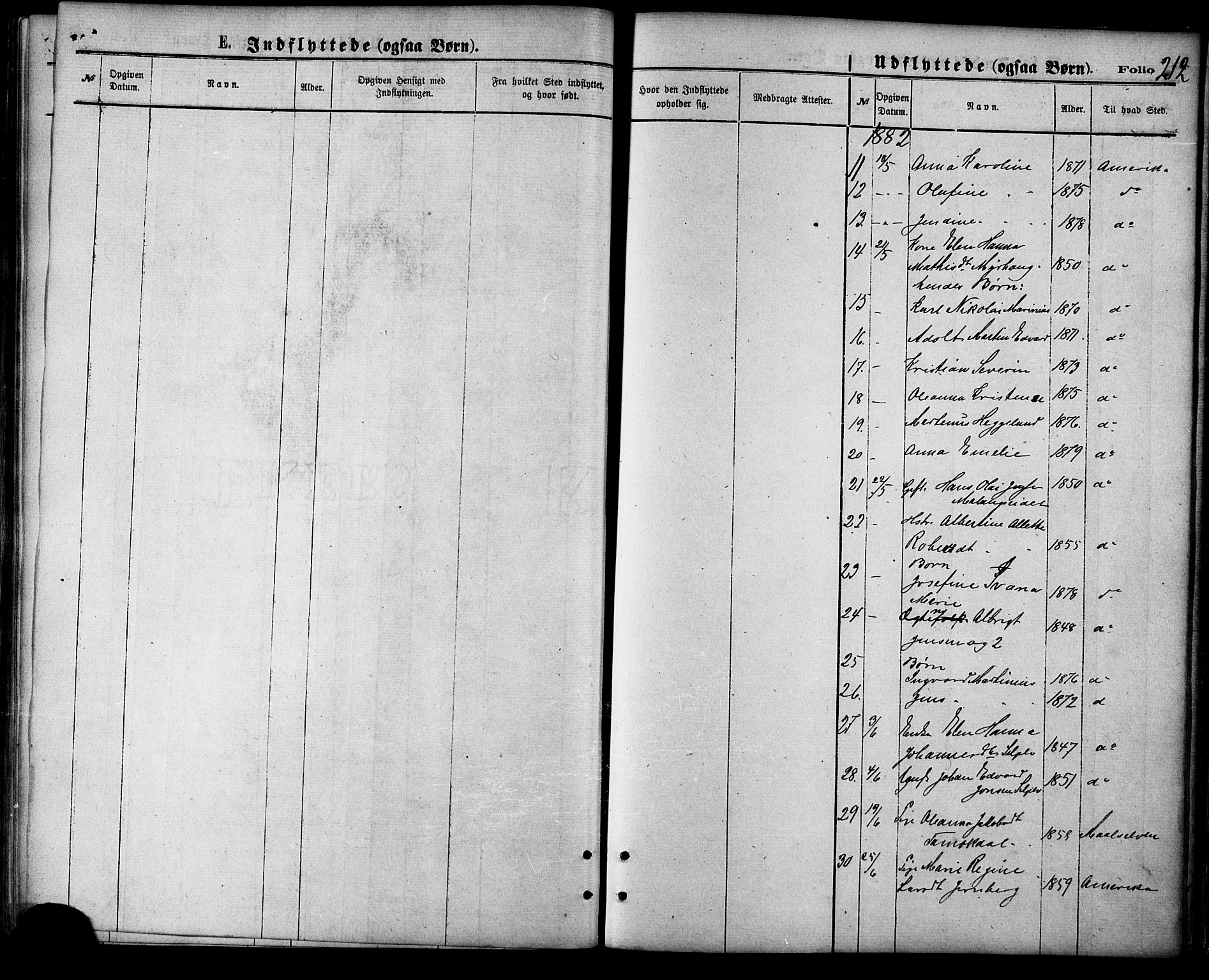 Balsfjord sokneprestembete, AV/SATØ-S-1303/G/Gaa/L0004kirke: Ministerialbok nr. 4, 1871-1883, s. 212