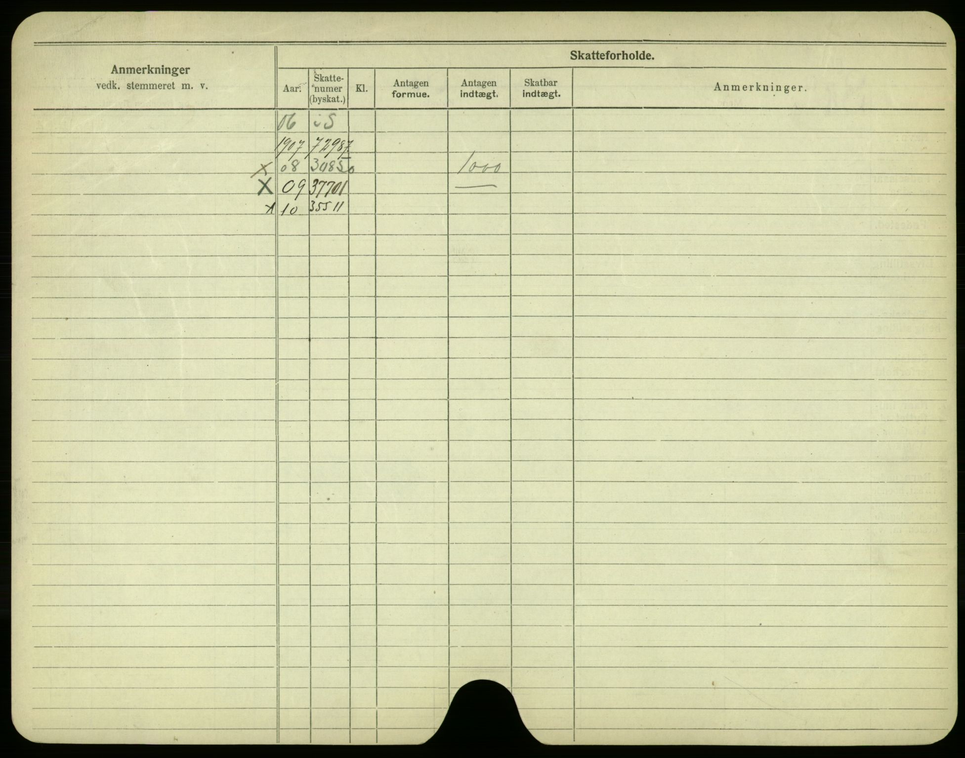Oslo folkeregister, Registerkort, SAO/A-11715/F/Fa/Fac/L0003: Menn, 1906-1914, s. 151b