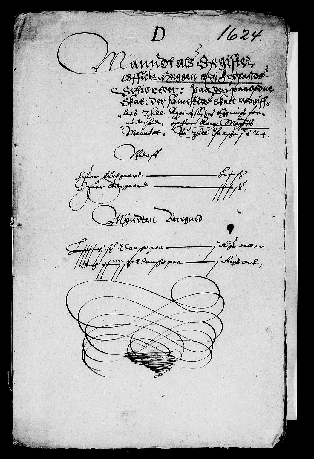 Rentekammeret inntil 1814, Reviderte regnskaper, Lensregnskaper, AV/RA-EA-5023/R/Rb/Rba/L0071: Akershus len, 1624-1625
