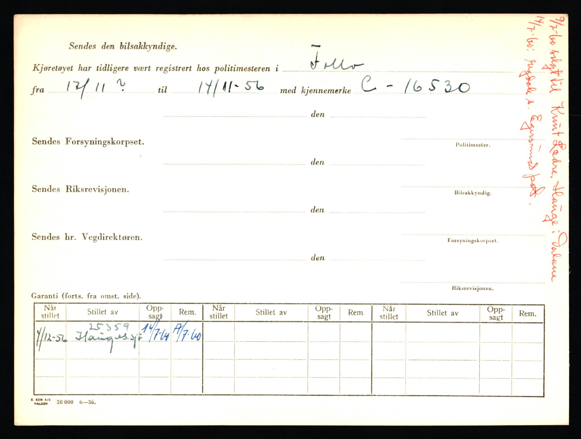 Stavanger trafikkstasjon, AV/SAST-A-101942/0/F/L0020: L-11000 - L-11499, 1930-1971, s. 950