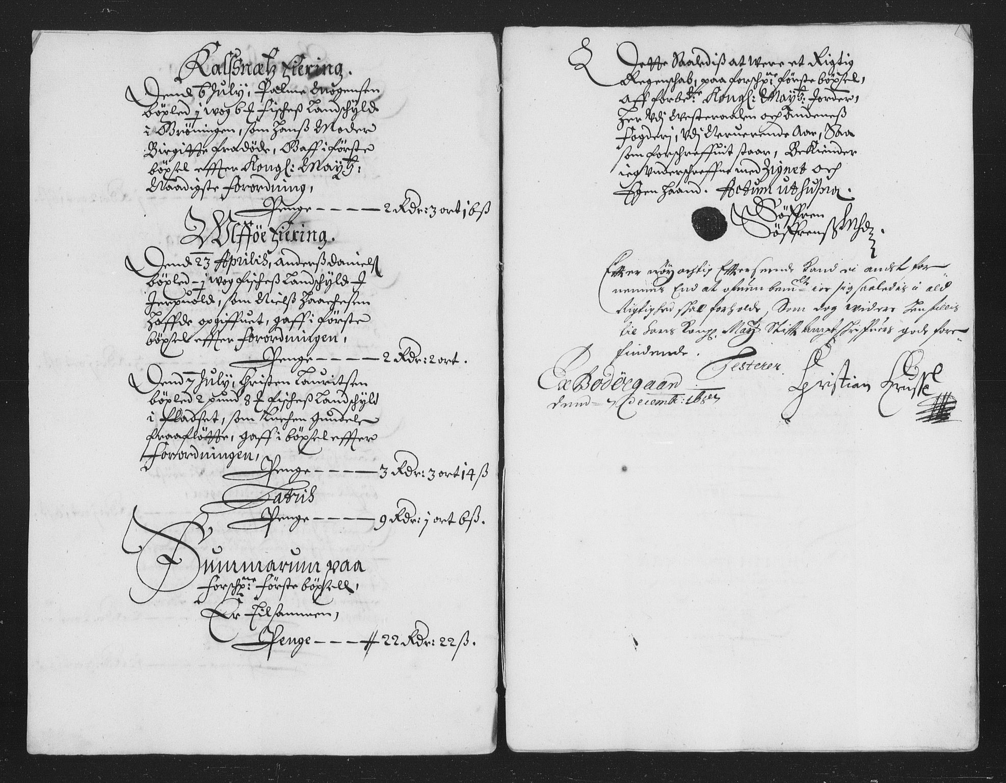Rentekammeret inntil 1814, Reviderte regnskaper, Stiftamtstueregnskaper, Trondheim stiftamt og Nordland amt, AV/RA-EA-6044/R/Rh/L0010: Nordland amt, 1687
