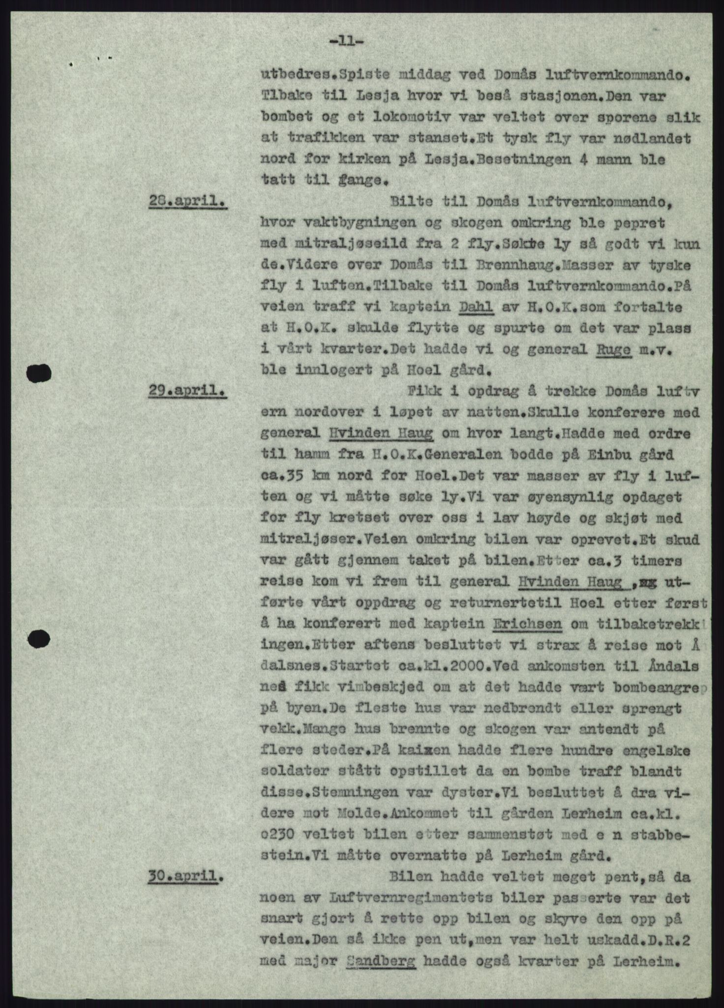 Forsvaret, Forsvarets krigshistoriske avdeling, AV/RA-RAFA-2017/Y/Yb/L0159: II-C-11-750-825  -  Kavaleriet og artilleriet, 1936-1940, s. 1145