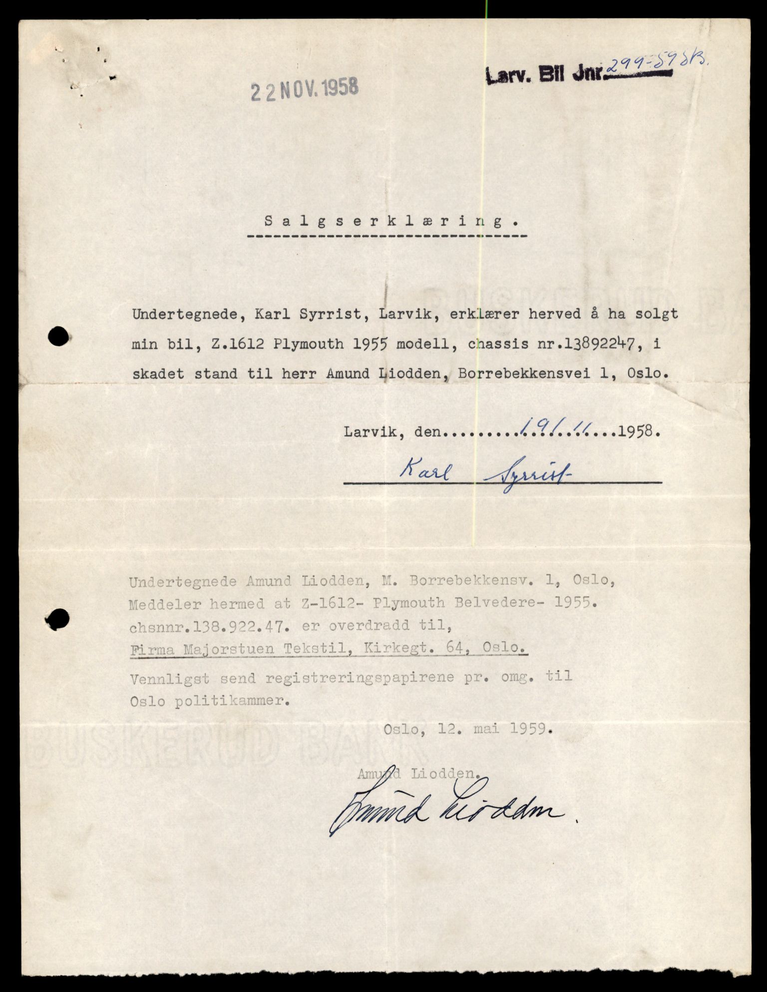 Møre og Romsdal vegkontor - Ålesund trafikkstasjon, AV/SAT-A-4099/F/Fe/L0042: Registreringskort for kjøretøy T 13906 - T 14079, 1927-1998, s. 2495