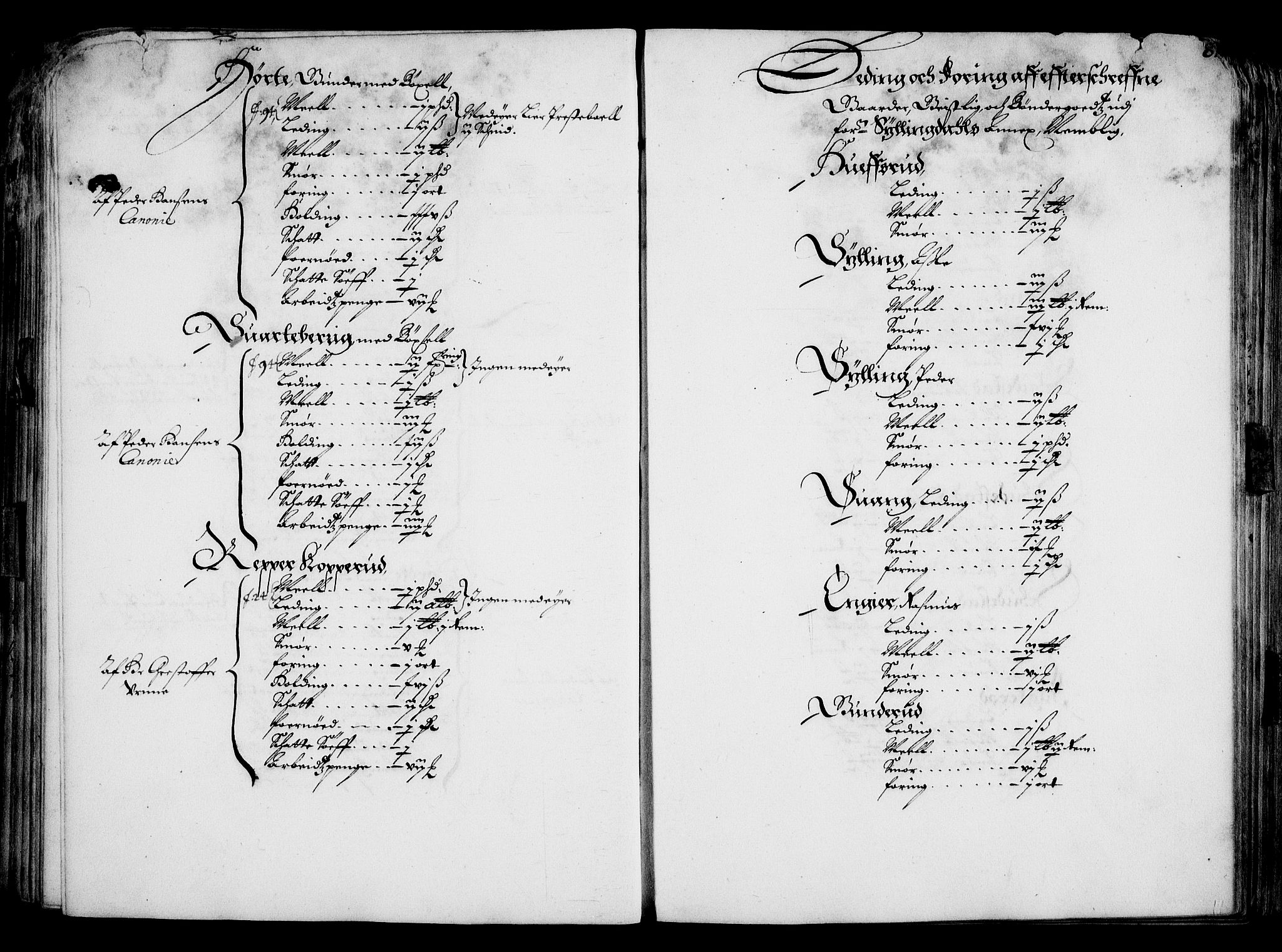 Rentekammeret inntil 1814, Realistisk ordnet avdeling, RA/EA-4070/On/L0001/0001: Statens gods / [Jj 1]: Jordebok over Hannibal Sehesteds gods, 1651, s. 77
