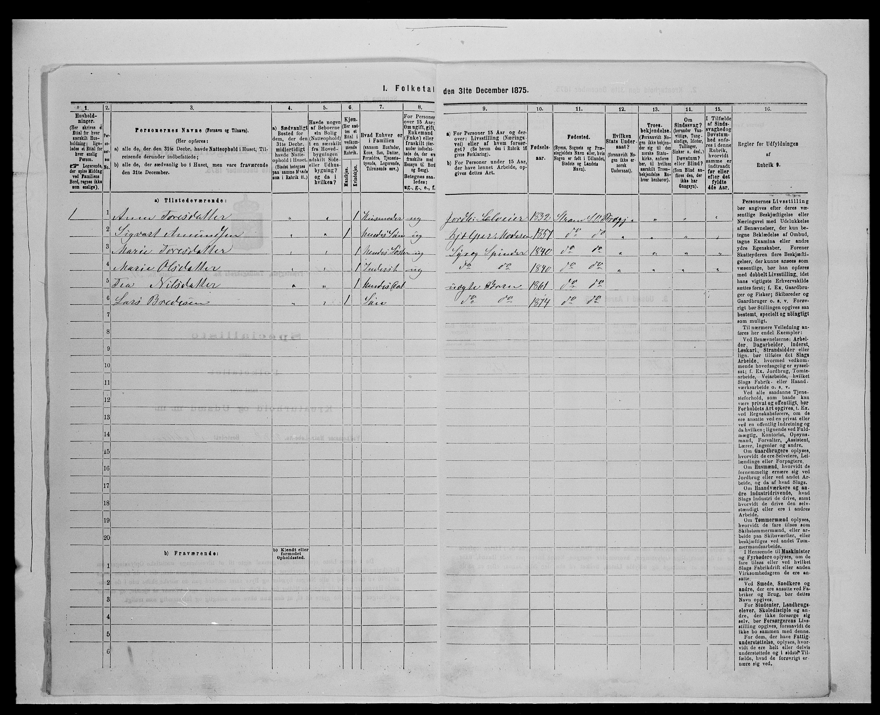 SAH, Folketelling 1875 for 0419P Sør-Odal prestegjeld, 1875, s. 486