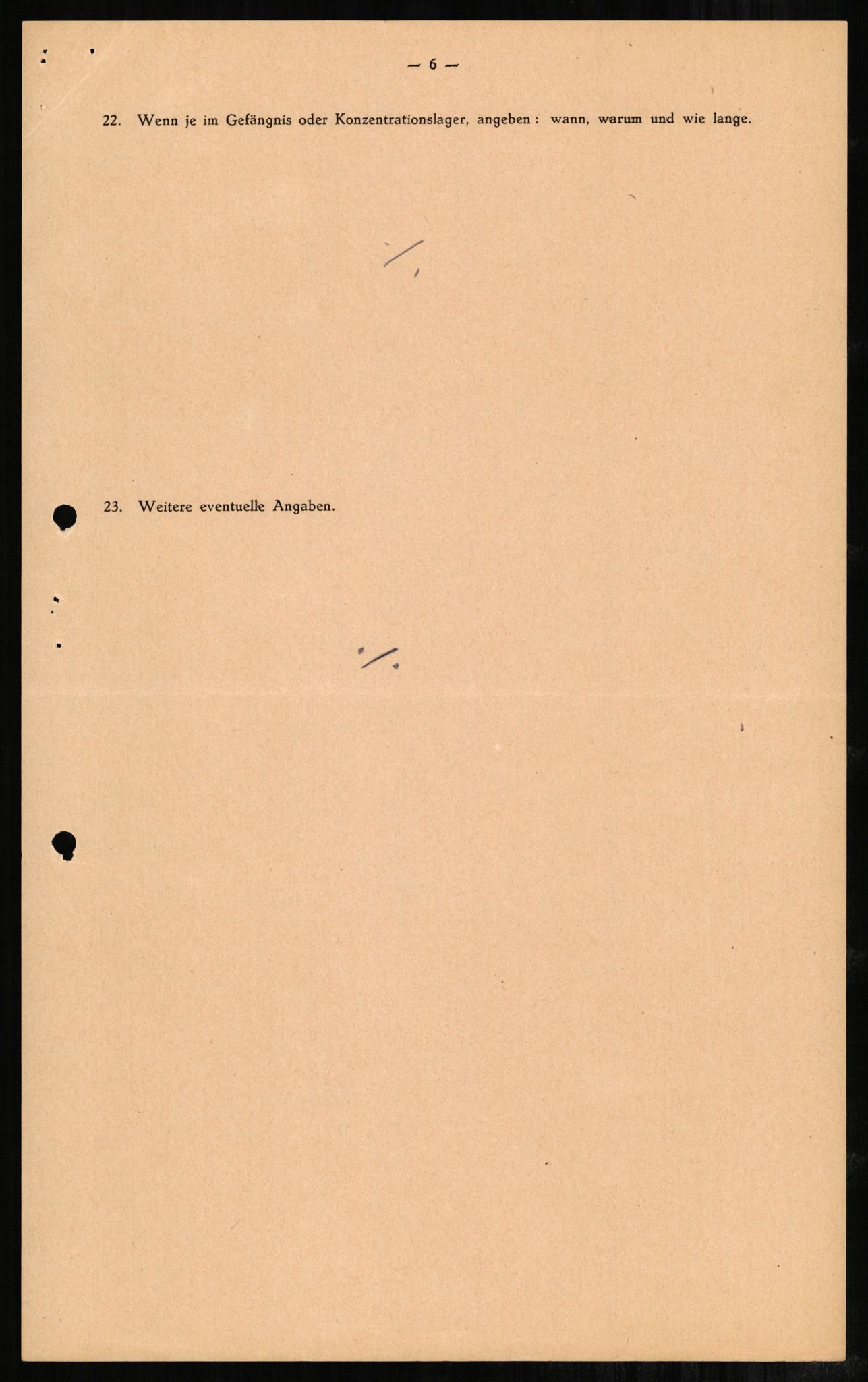 Forsvaret, Forsvarets overkommando II, AV/RA-RAFA-3915/D/Db/L0001: CI Questionaires. Tyske okkupasjonsstyrker i Norge. Tyskere., 1945-1946, s. 102