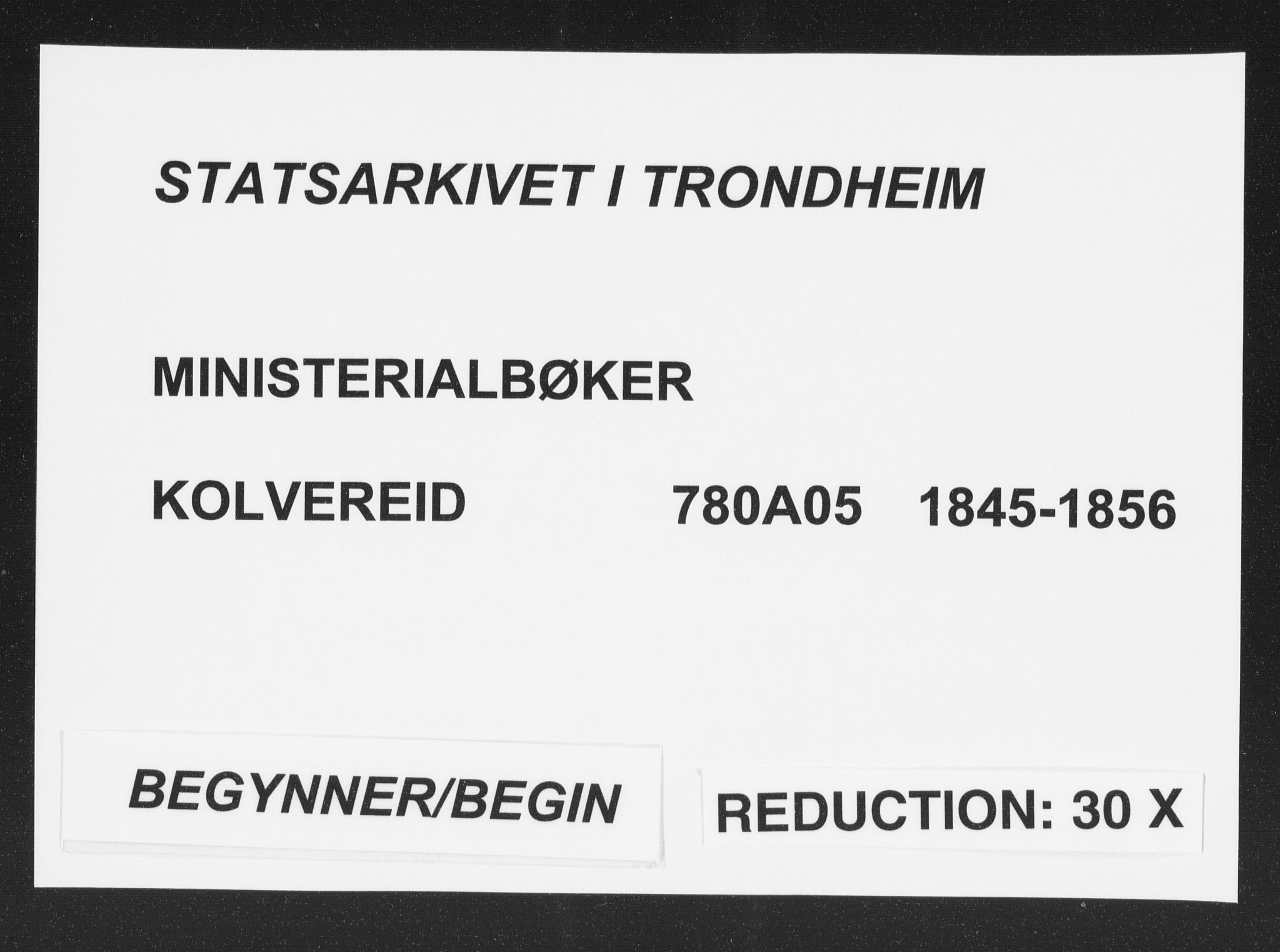 Ministerialprotokoller, klokkerbøker og fødselsregistre - Nord-Trøndelag, AV/SAT-A-1458/780/L0640: Ministerialbok nr. 780A05, 1845-1856