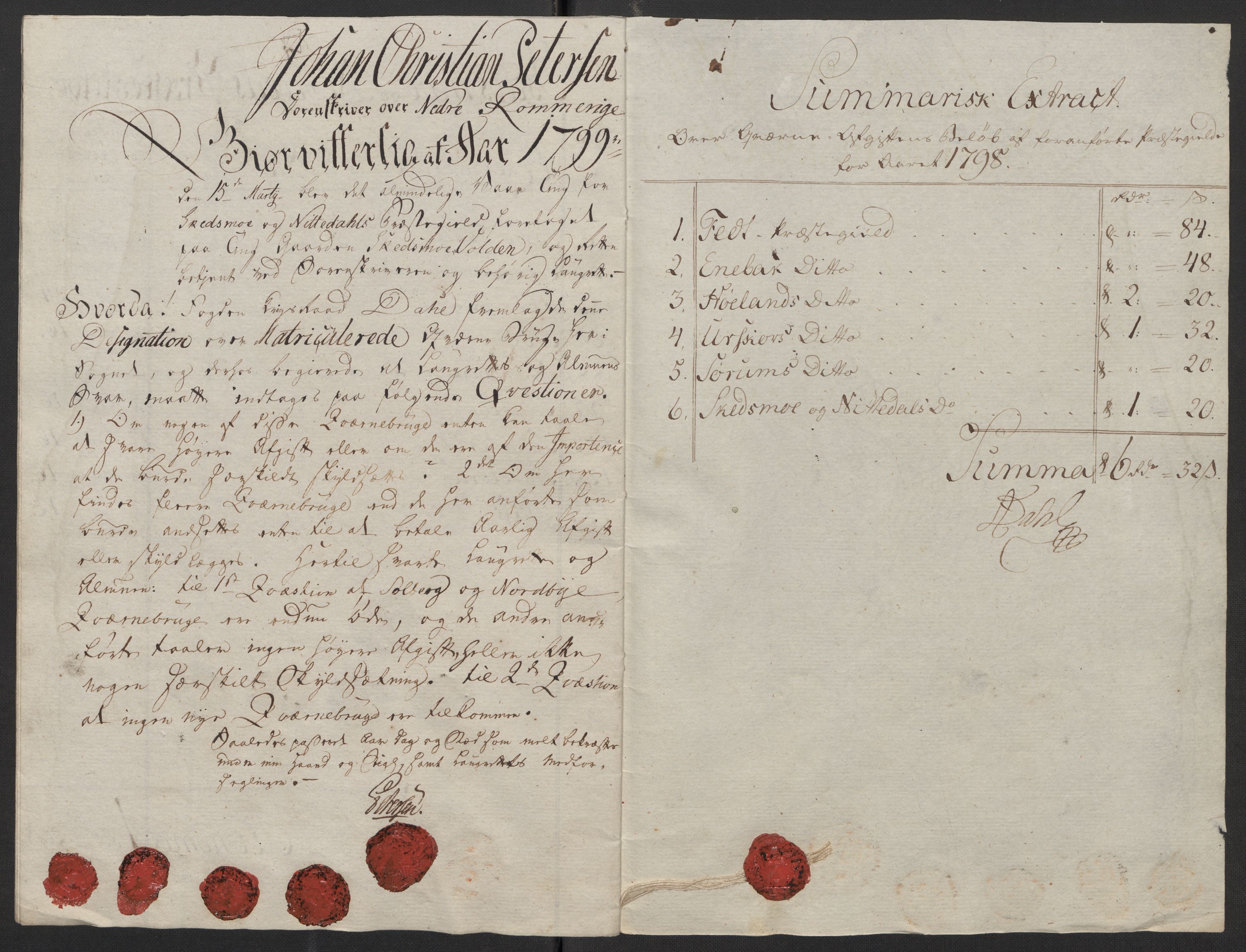 Rentekammeret inntil 1814, Reviderte regnskaper, Fogderegnskap, RA/EA-4092/R11/L0674: Fogderegnskap Nedre Romerike, 1798, s. 111