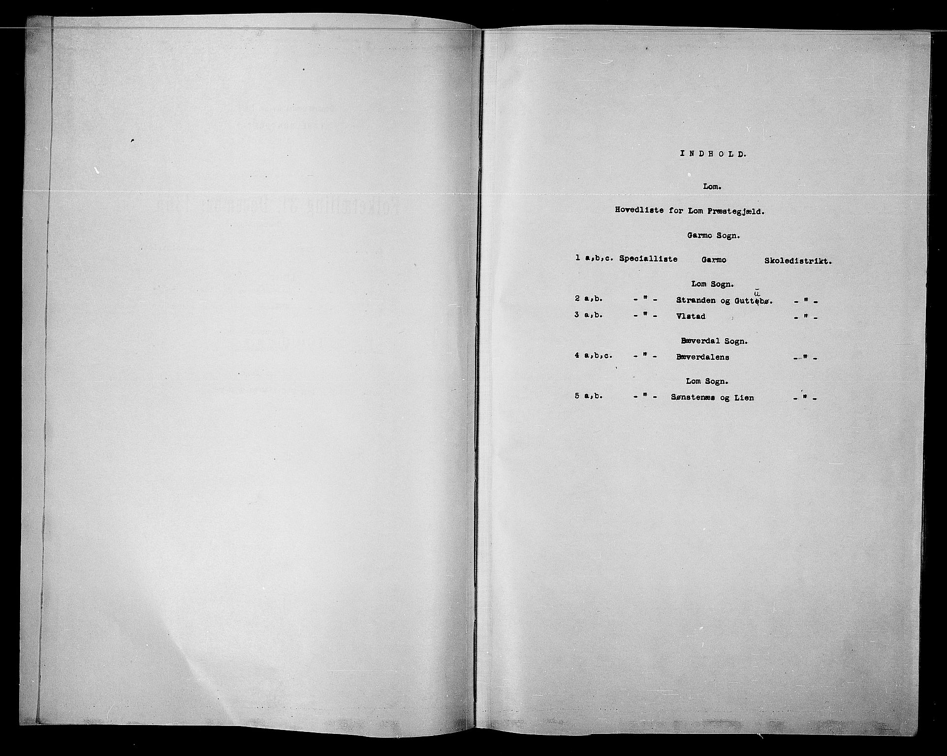 RA, Folketelling 1865 for 0514P Lom prestegjeld, 1865, s. 4
