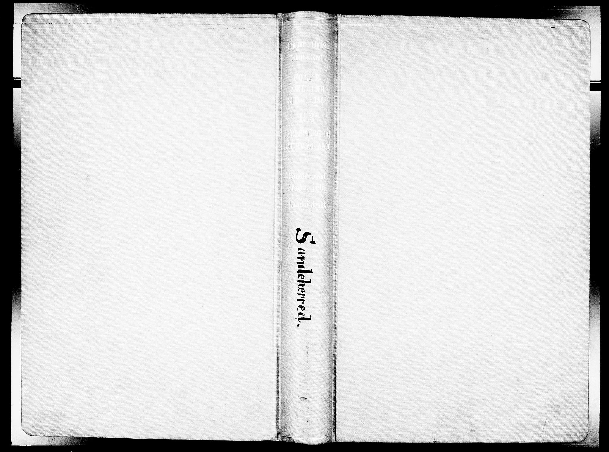 RA, Folketelling 1865 for 0724L Sandeherred prestegjeld, Sandeherred sokn, 1865, s. 2