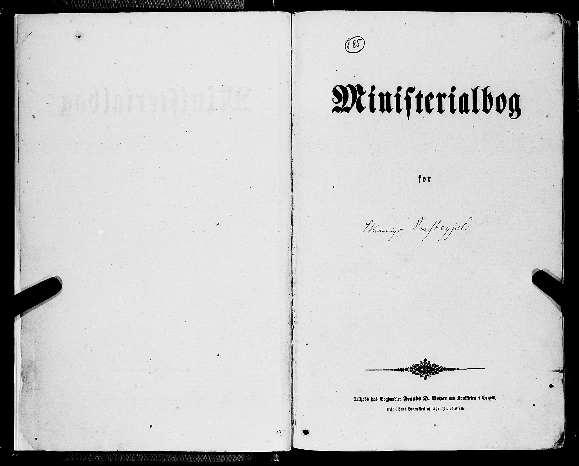 Skånevik sokneprestembete, SAB/A-77801/H/Haa: Ministerialbok nr. A 5I, 1848-1869