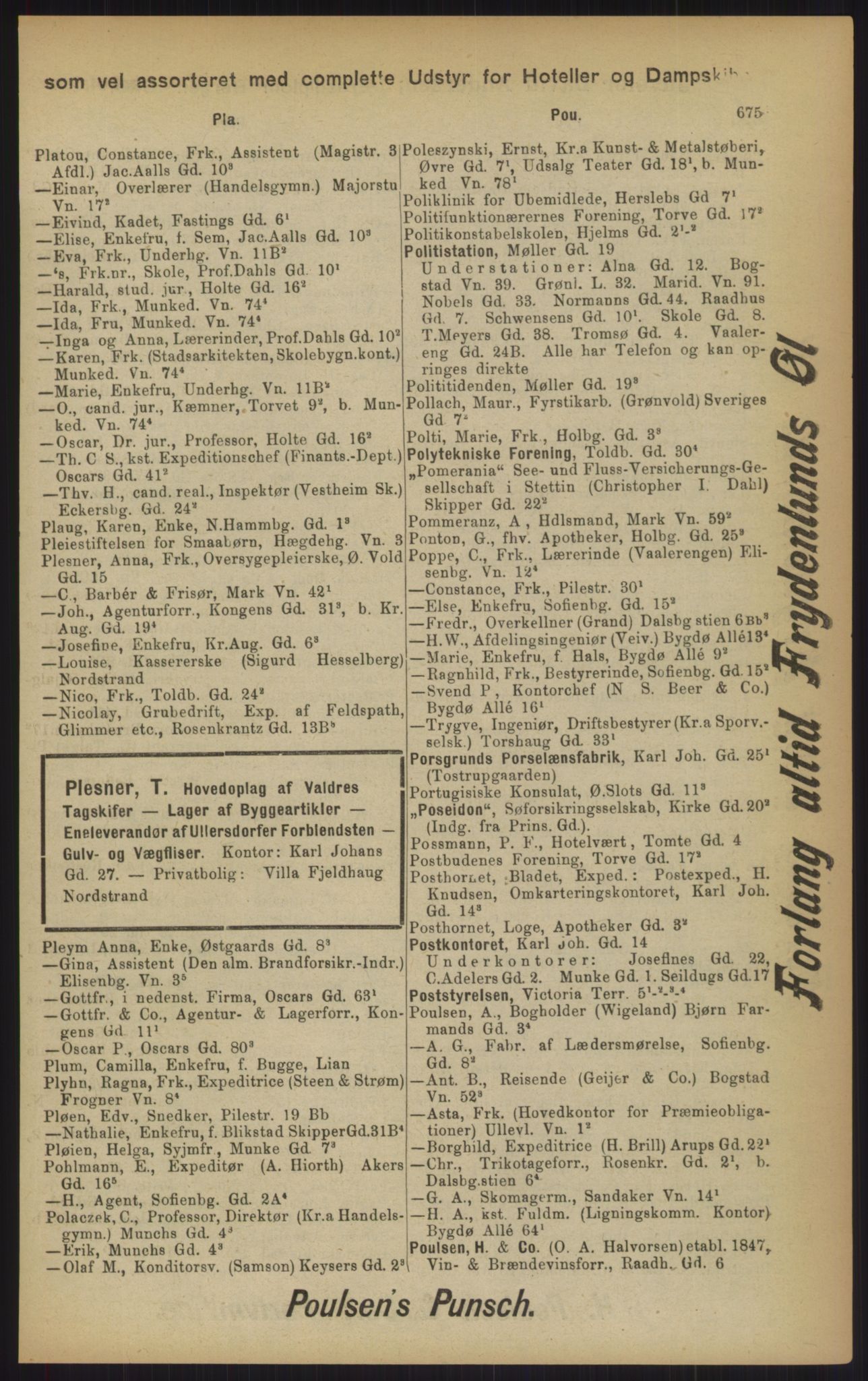 Kristiania/Oslo adressebok, PUBL/-, 1902, s. 675