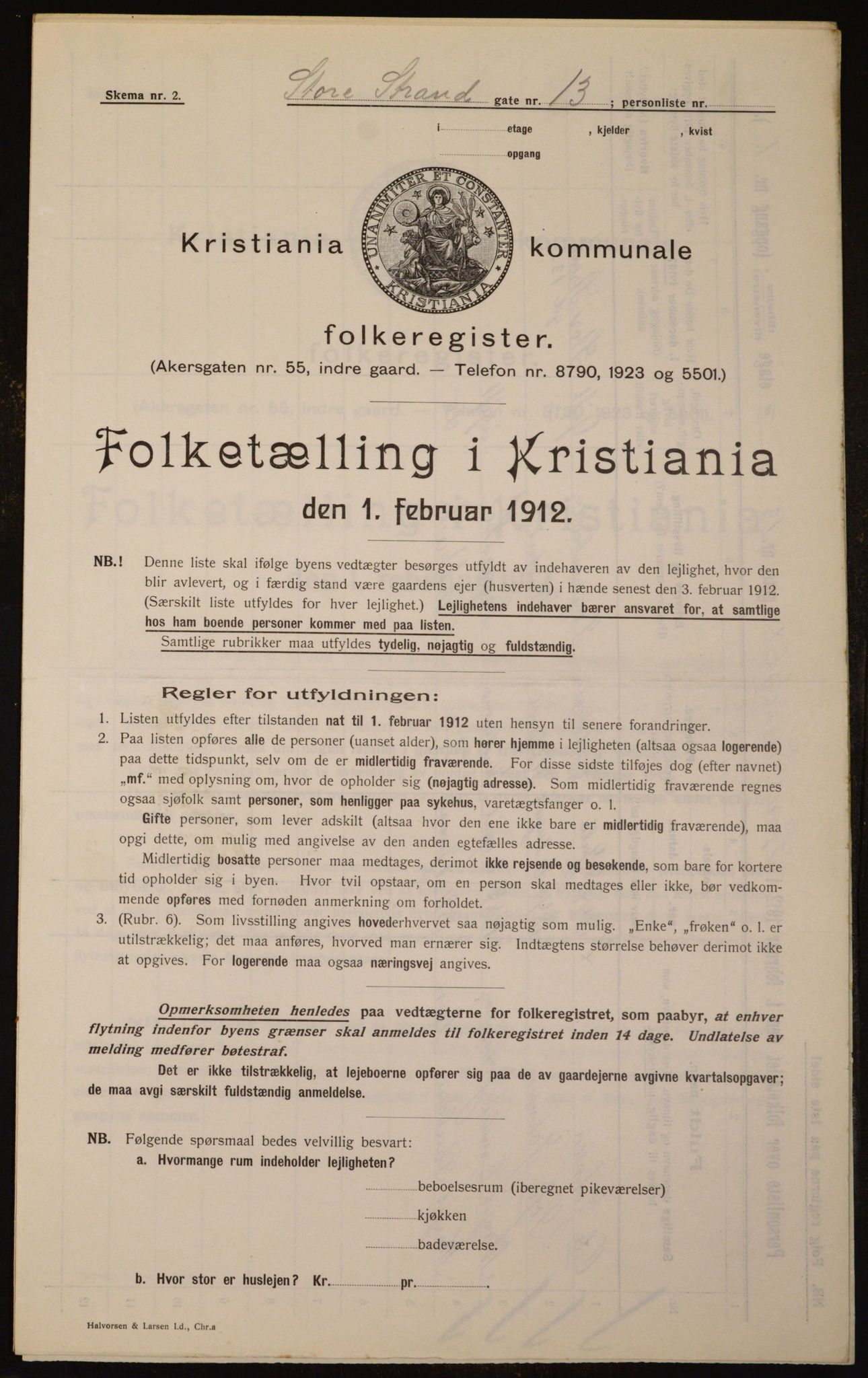 OBA, Kommunal folketelling 1.2.1912 for Kristiania, 1912, s. 102950