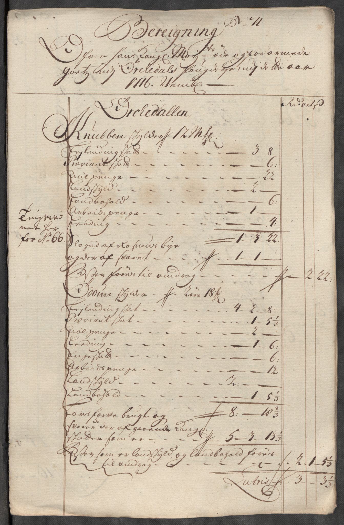 Rentekammeret inntil 1814, Reviderte regnskaper, Fogderegnskap, AV/RA-EA-4092/R60/L3968: Fogderegnskap Orkdal og Gauldal, 1716, s. 155