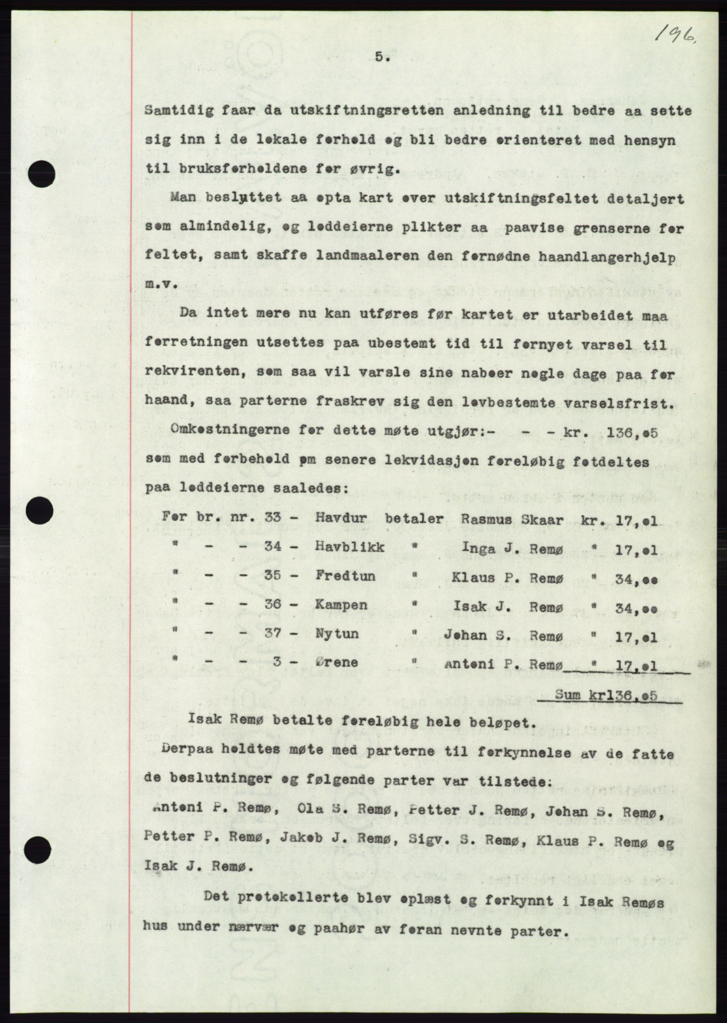 Søre Sunnmøre sorenskriveri, AV/SAT-A-4122/1/2/2C/L0062: Pantebok nr. 56, 1936-1937, Dagboknr: 60/1937