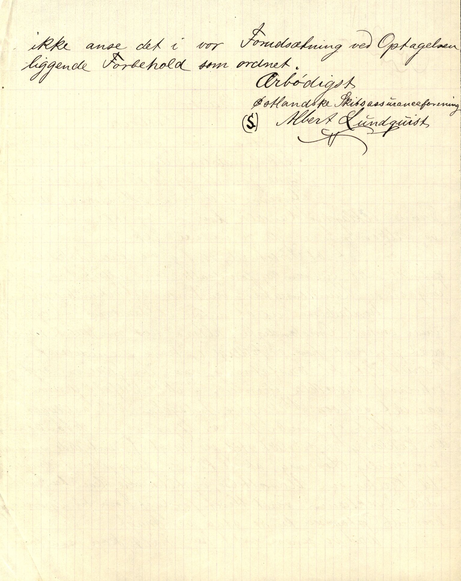 Pa 63 - Østlandske skibsassuranceforening, VEMU/A-1079/G/Ga/L0017/0005: Havaridokumenter / Signe, Hurra, Activ, Sjofna, Senior, Scandia, 1884, s. 42