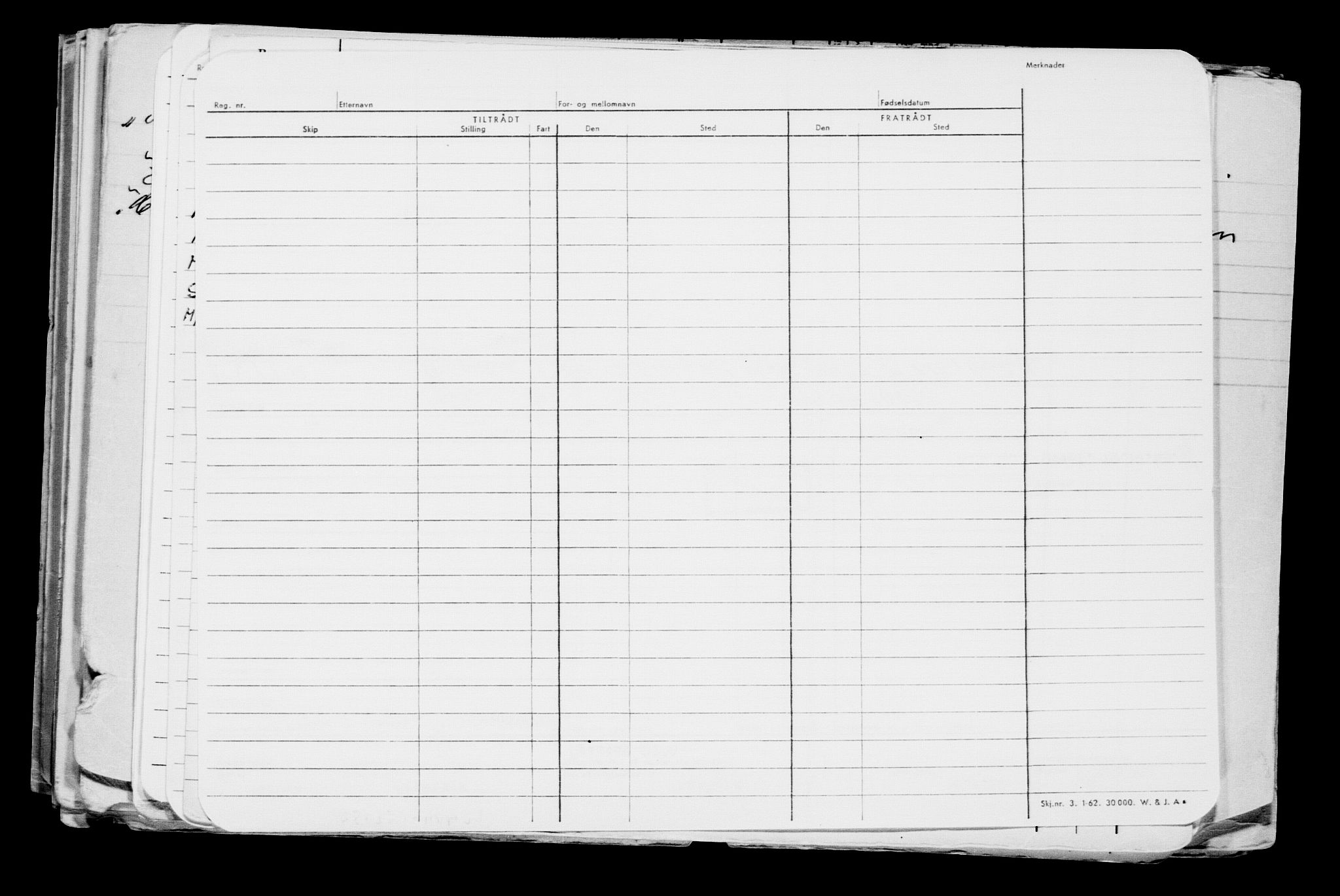 Direktoratet for sjømenn, AV/RA-S-3545/G/Gb/L0183: Hovedkort, 1920, s. 100