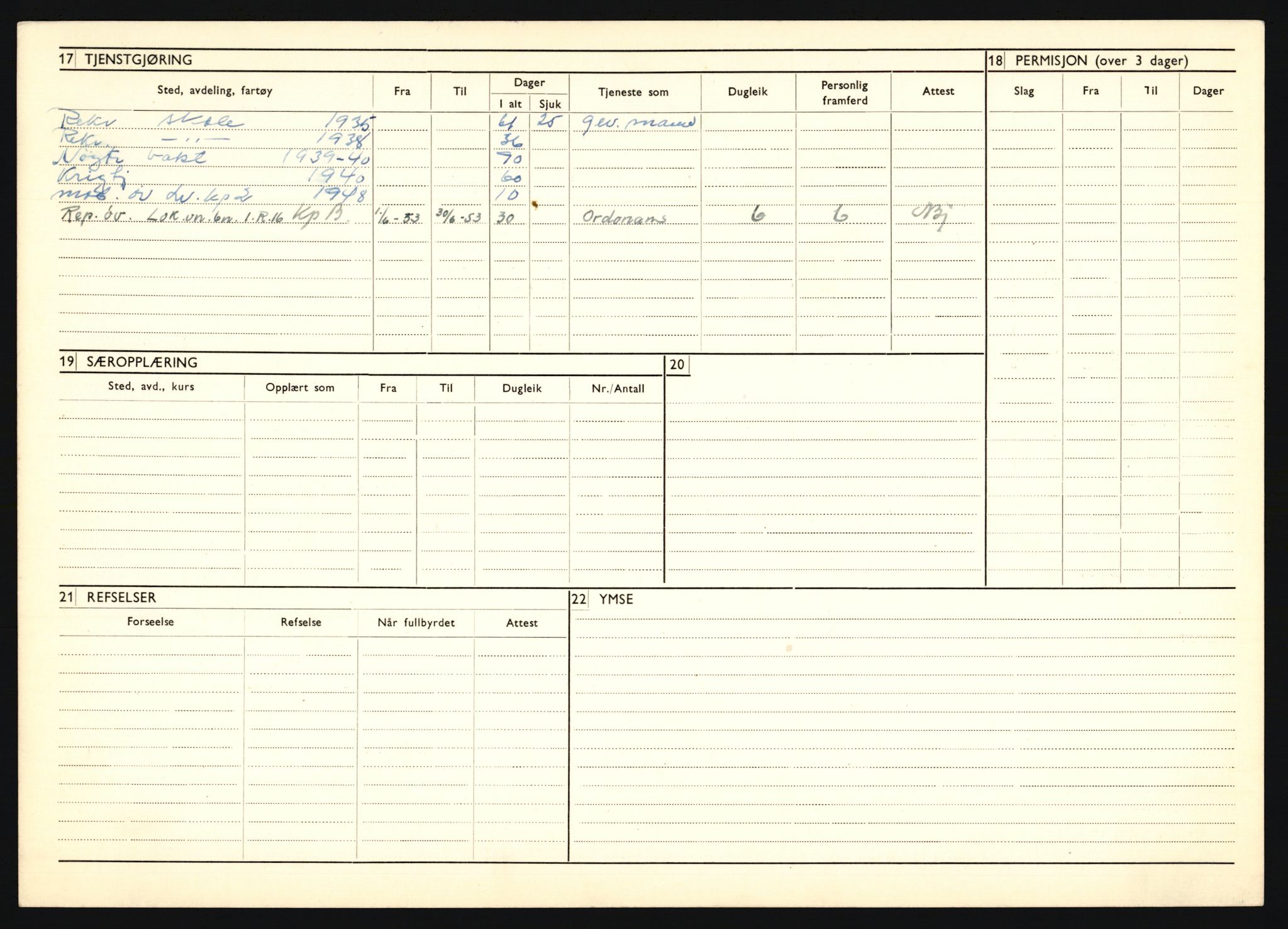 Forsvaret, Troms infanteriregiment nr. 16, AV/RA-RAFA-3146/P/Pa/L0019: Rulleblad for regimentets menige mannskaper, årsklasse 1935, 1935, s. 1002