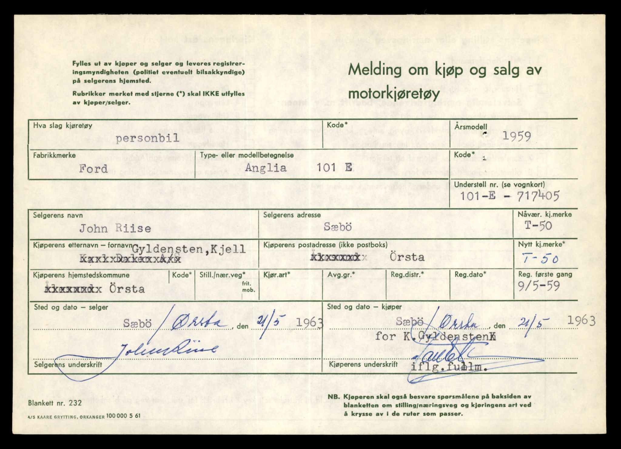 Møre og Romsdal vegkontor - Ålesund trafikkstasjon, AV/SAT-A-4099/F/Fe/L0001: Registreringskort for kjøretøy T 3 - T 127, 1927-1998, s. 1021