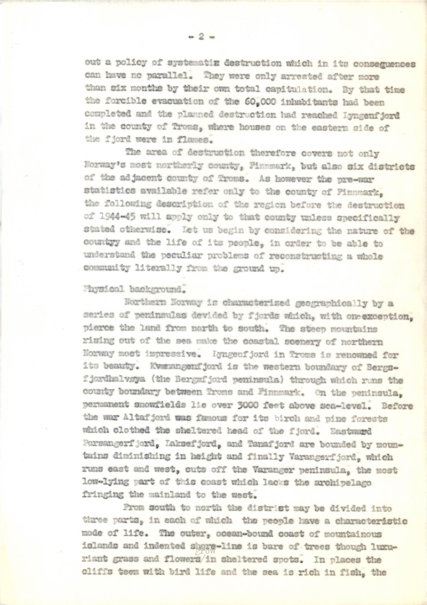 Finnmarkskontorets presse- og opplysningsarkiv , FMFB/A-1198/E/L0003/0013/0001: I Nord-Troms og Finnmark - generelt  / Foredragssaker