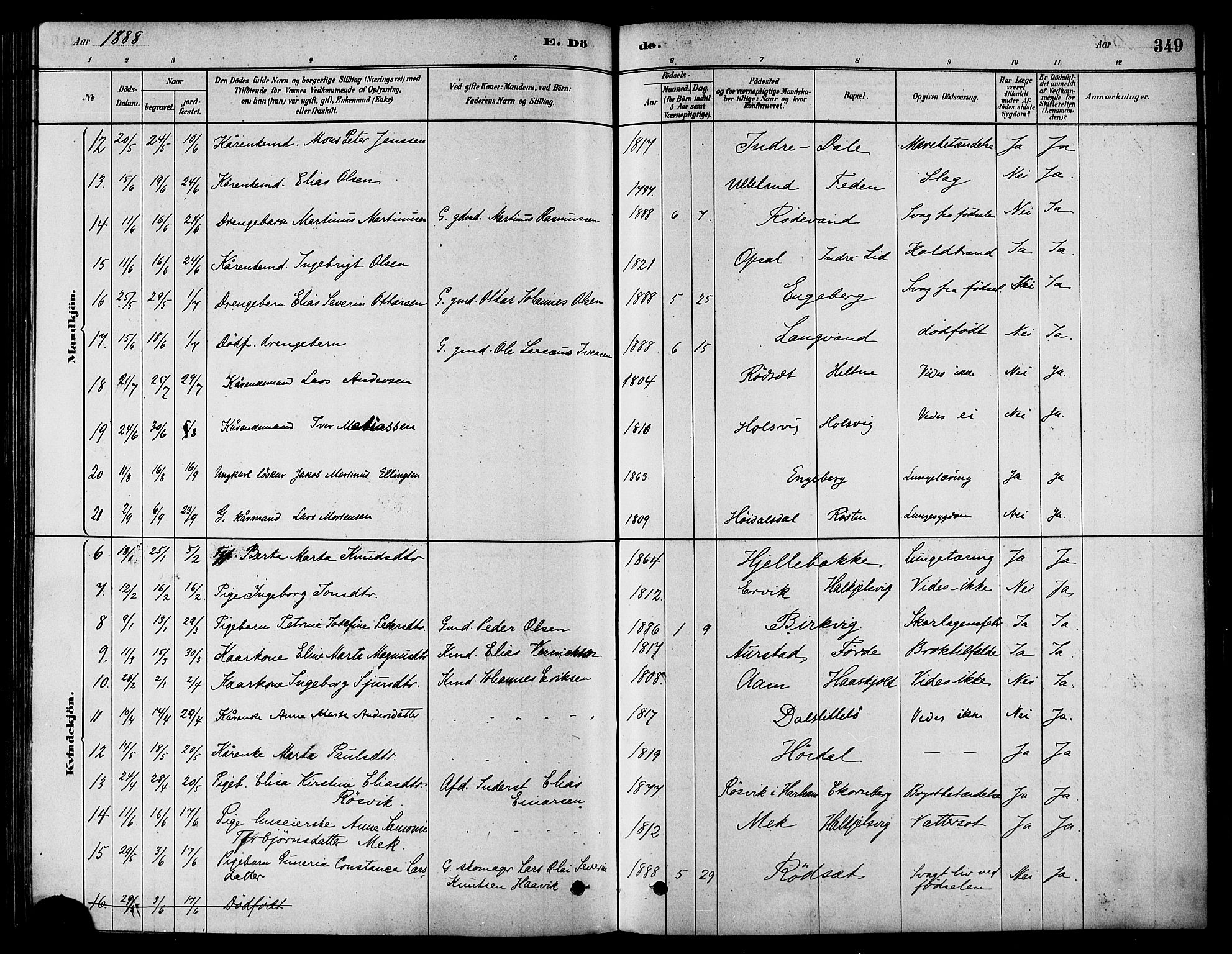 Ministerialprotokoller, klokkerbøker og fødselsregistre - Møre og Romsdal, AV/SAT-A-1454/511/L0141: Ministerialbok nr. 511A08, 1878-1890, s. 349