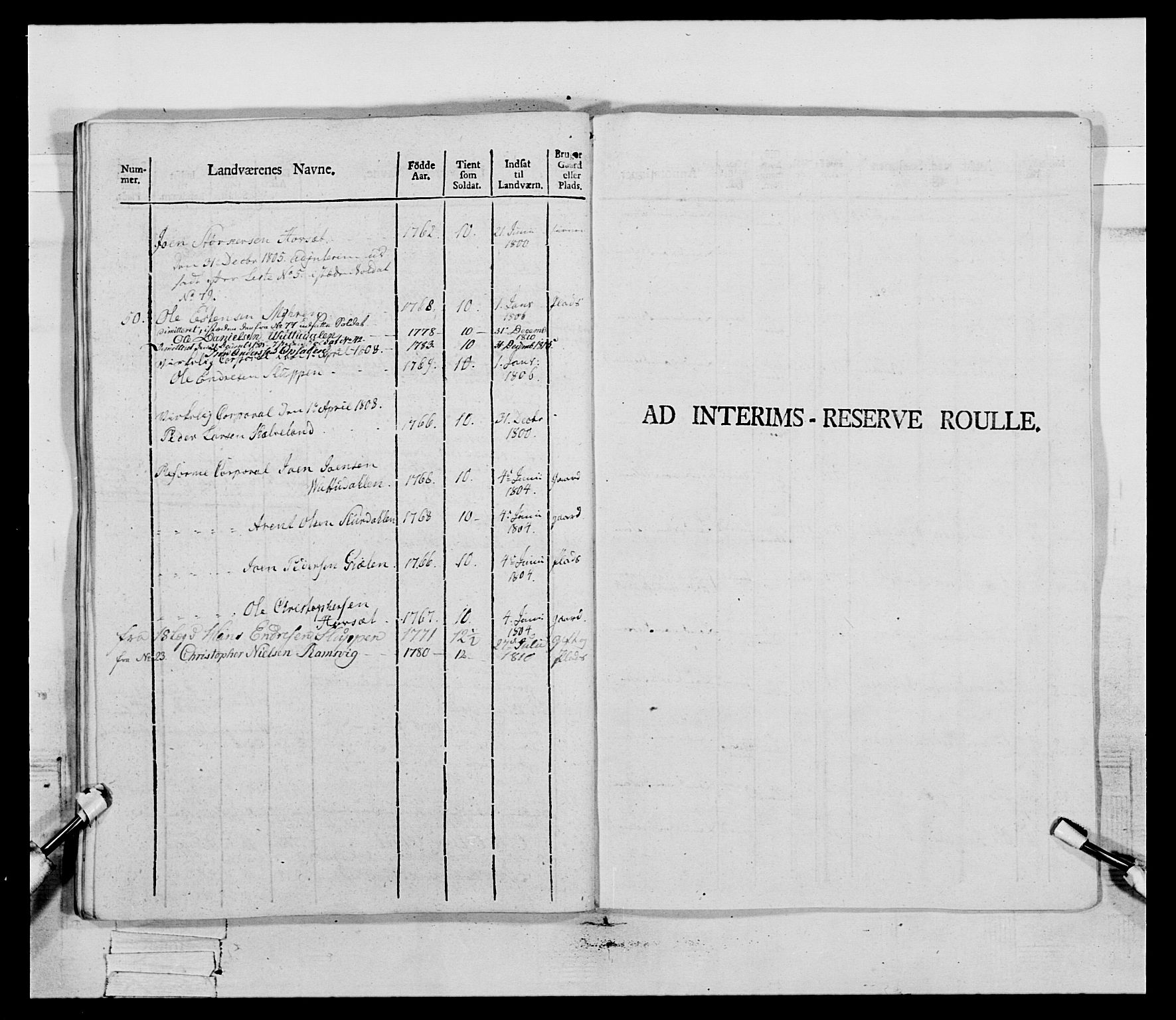 Generalitets- og kommissariatskollegiet, Det kongelige norske kommissariatskollegium, AV/RA-EA-5420/E/Eh/L0083b: 2. Trondheimske nasjonale infanteriregiment, 1810, s. 183