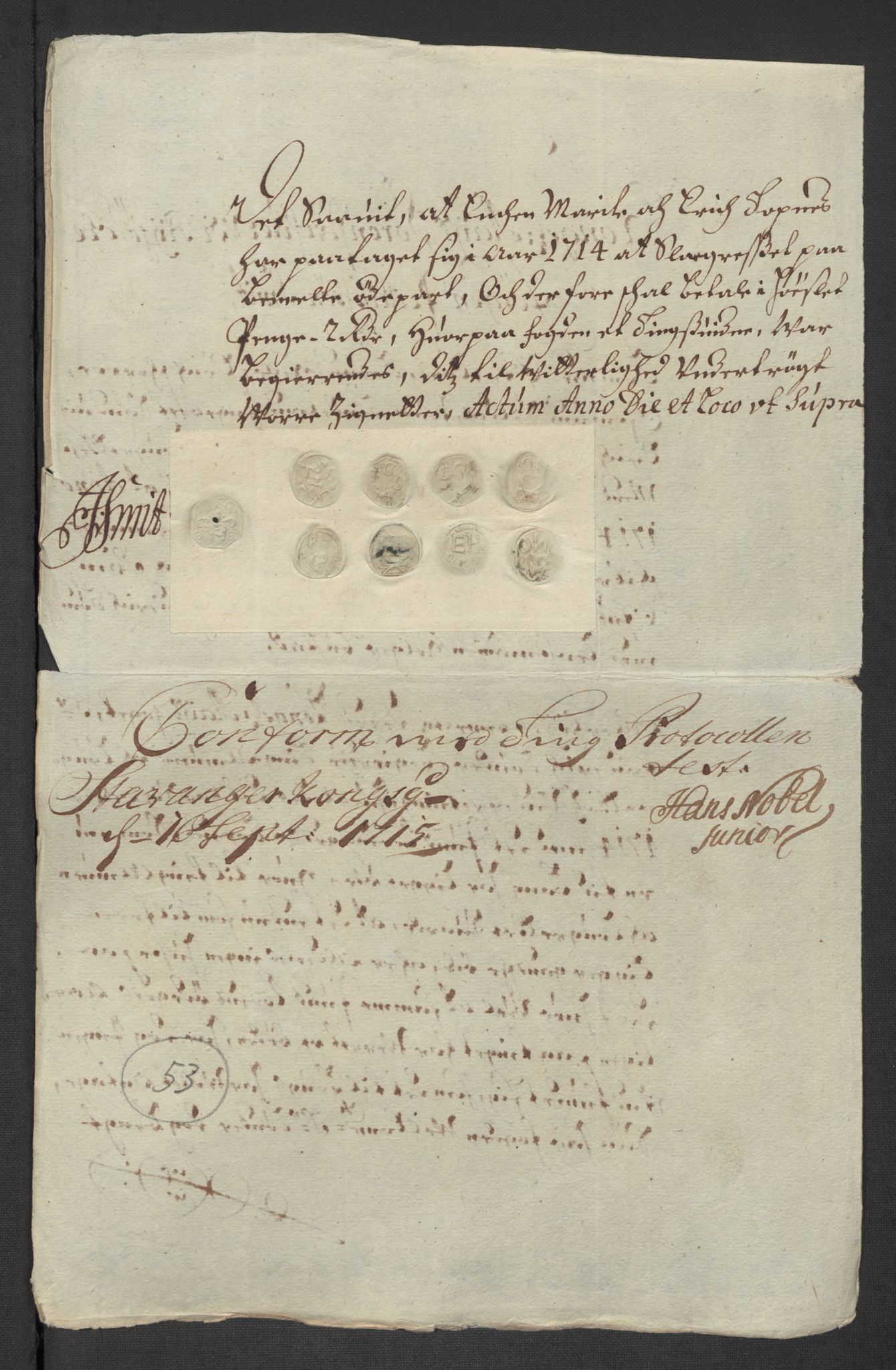 Rentekammeret inntil 1814, Reviderte regnskaper, Fogderegnskap, AV/RA-EA-4092/R47/L2867: Fogderegnskap Ryfylke, 1714, s. 260