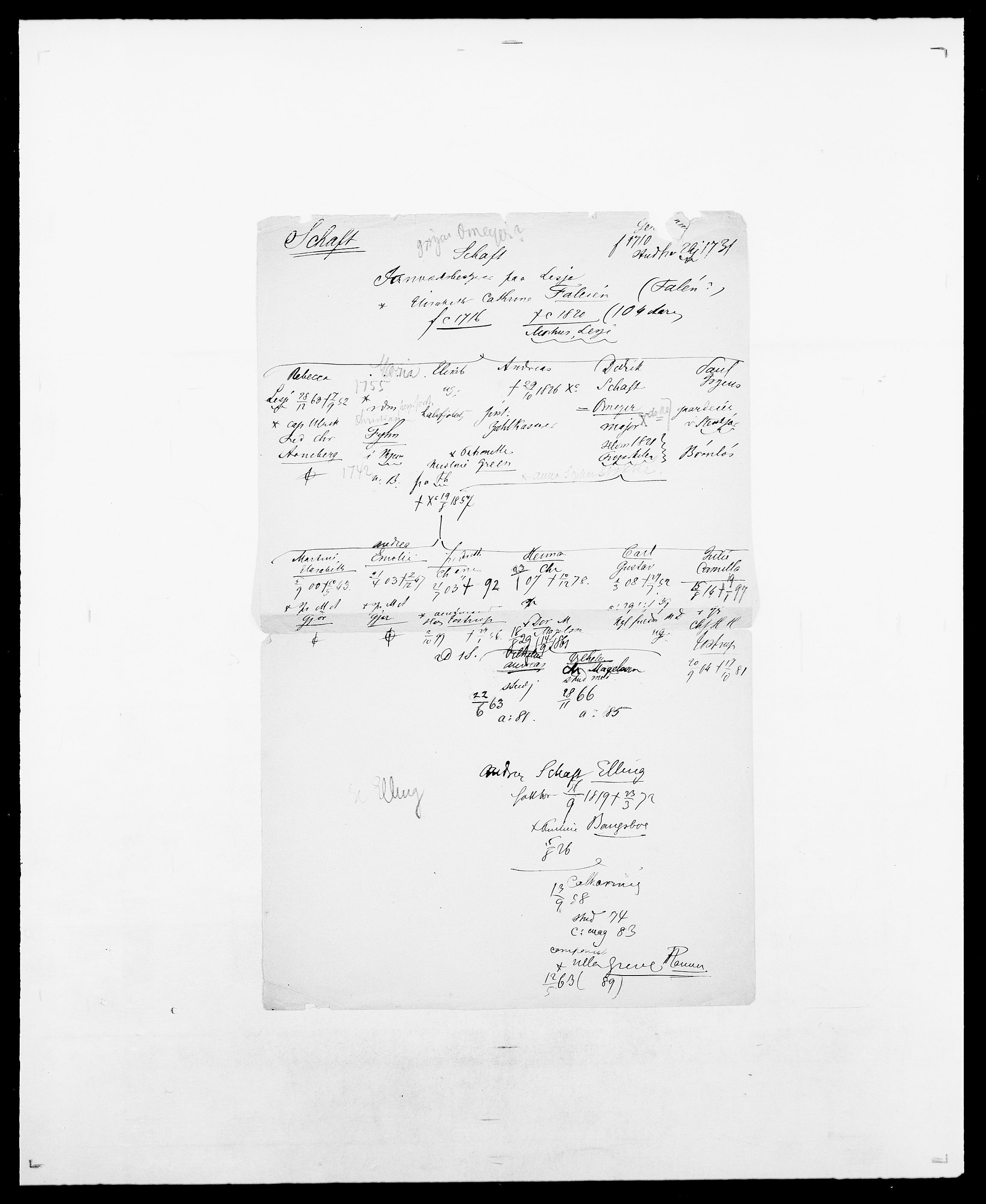 Delgobe, Charles Antoine - samling, AV/SAO-PAO-0038/D/Da/L0034: Saabye - Schmincke, s. 323