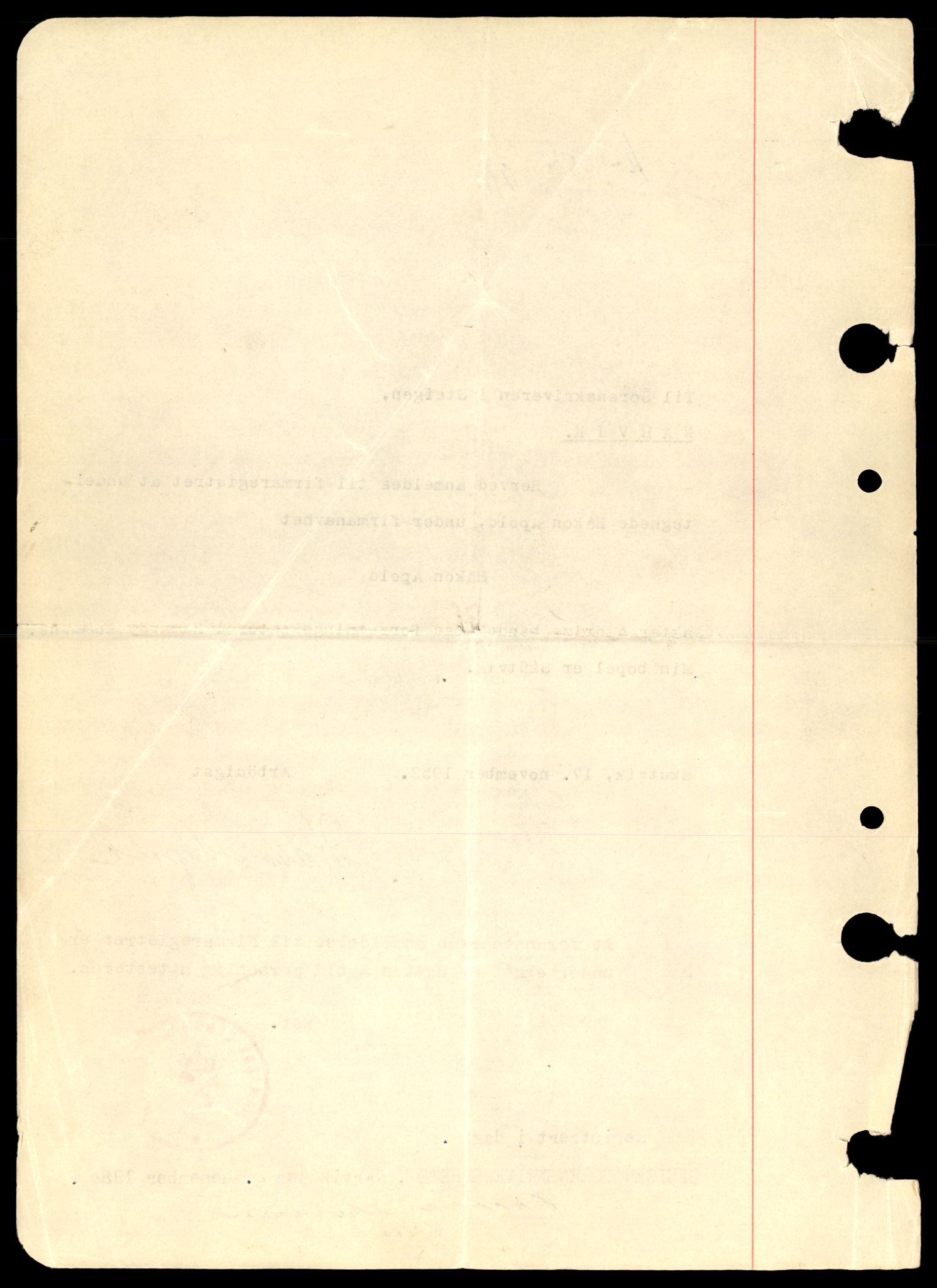 Steigen og Ofoten sorenskriveri, AV/SAT-A-0030/3/J/Jc/Jce/L0001: Enkeltmannsforetak og ansvarlige selskap, A-Å, 1944-1990, s. 4