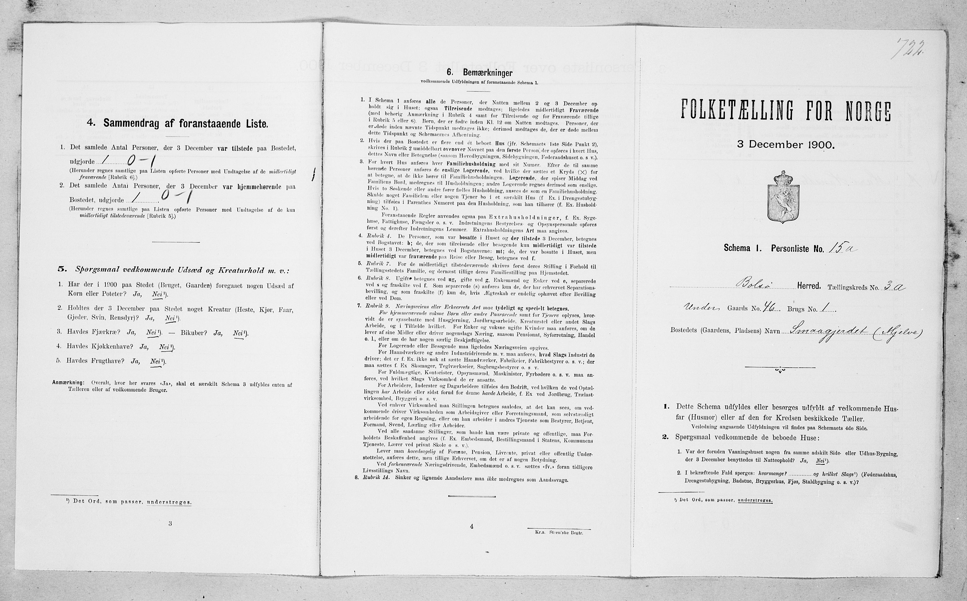 SAT, Folketelling 1900 for 1544 Bolsøy herred, 1900, s. 583