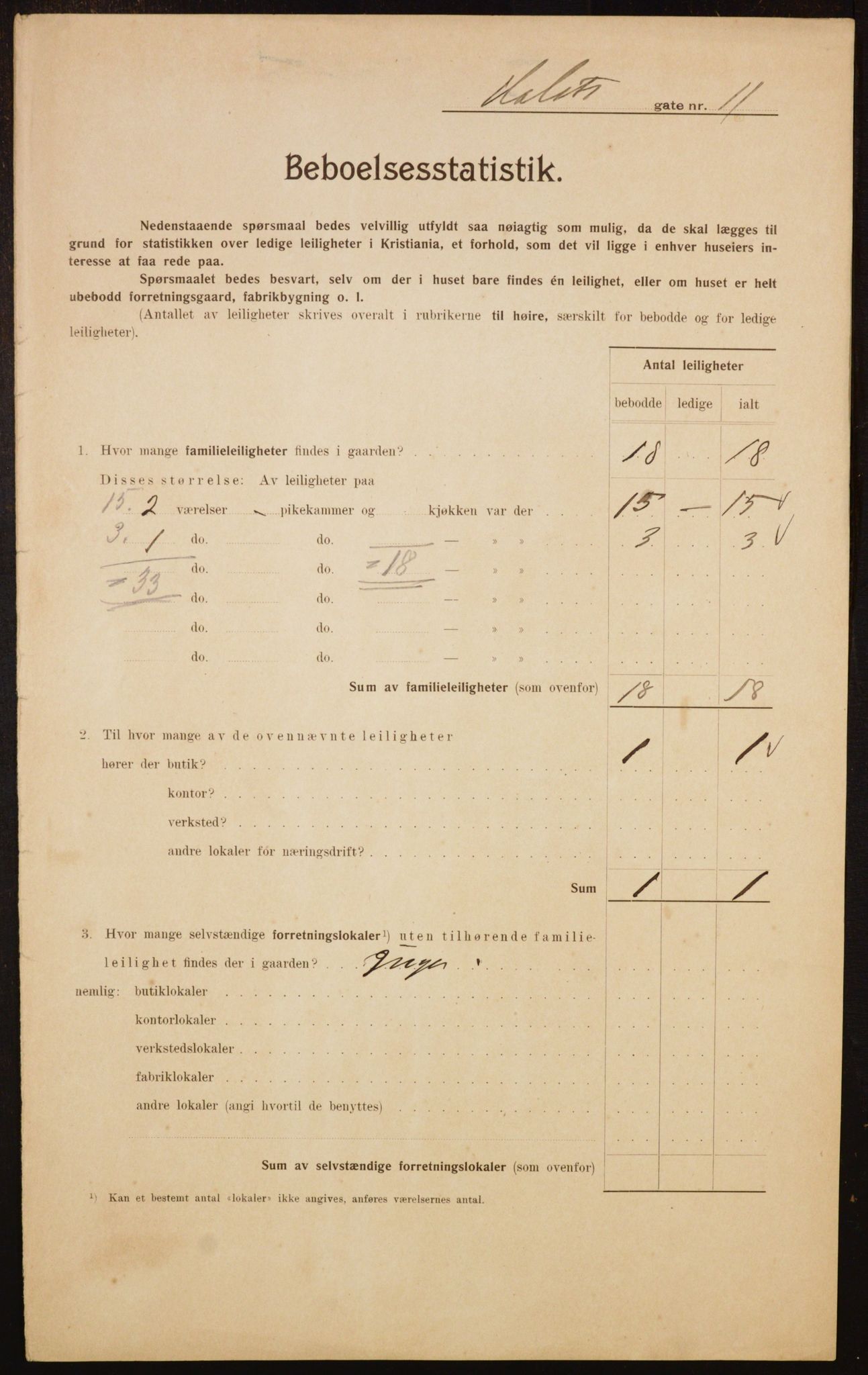 OBA, Kommunal folketelling 1.2.1910 for Kristiania, 1910, s. 40339