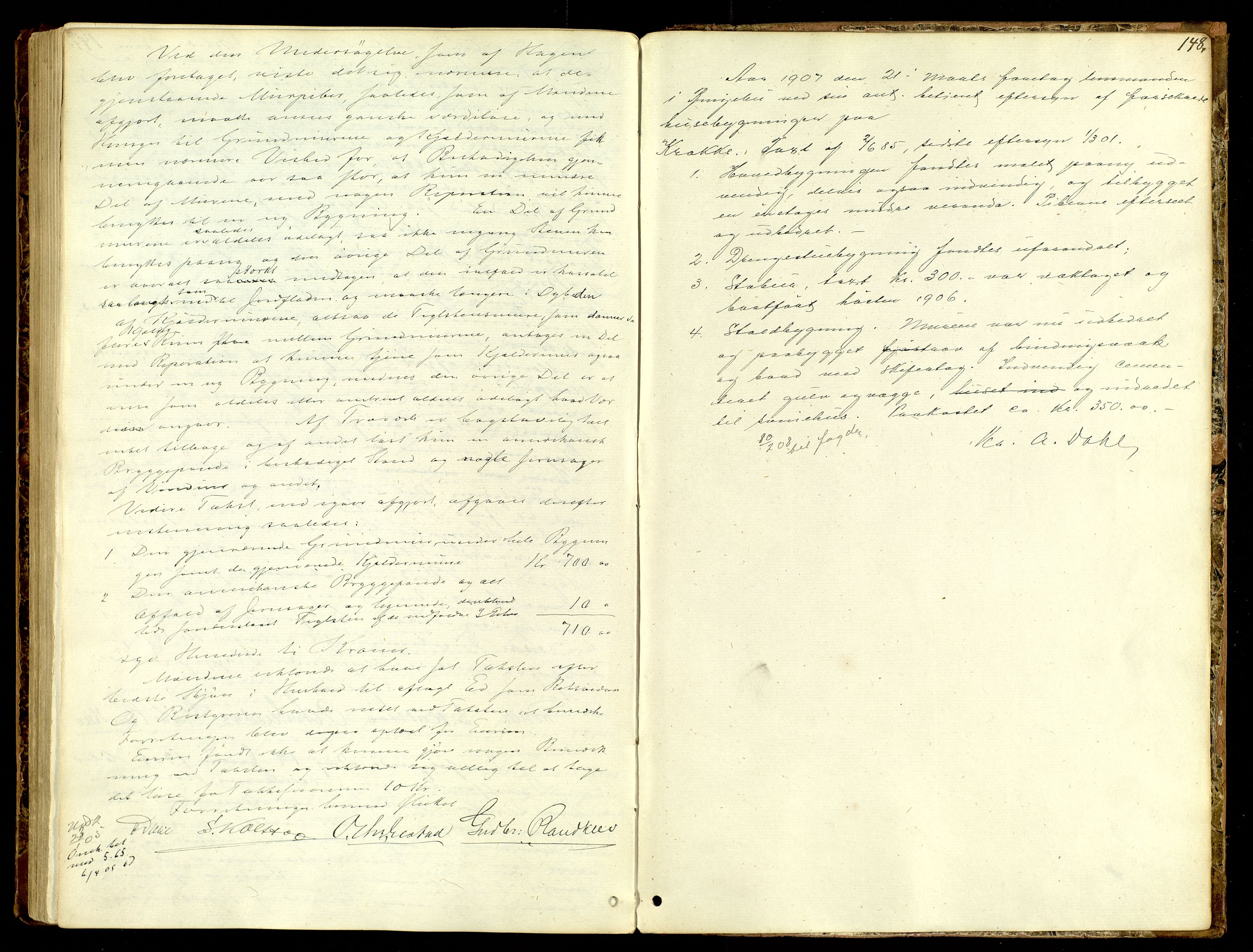 Norges Brannkasse, Ringebu, AV/SAH-NBRANR-037/F/L0002: Branntakstprotokoll, 1876-1907, s. 147b-148a