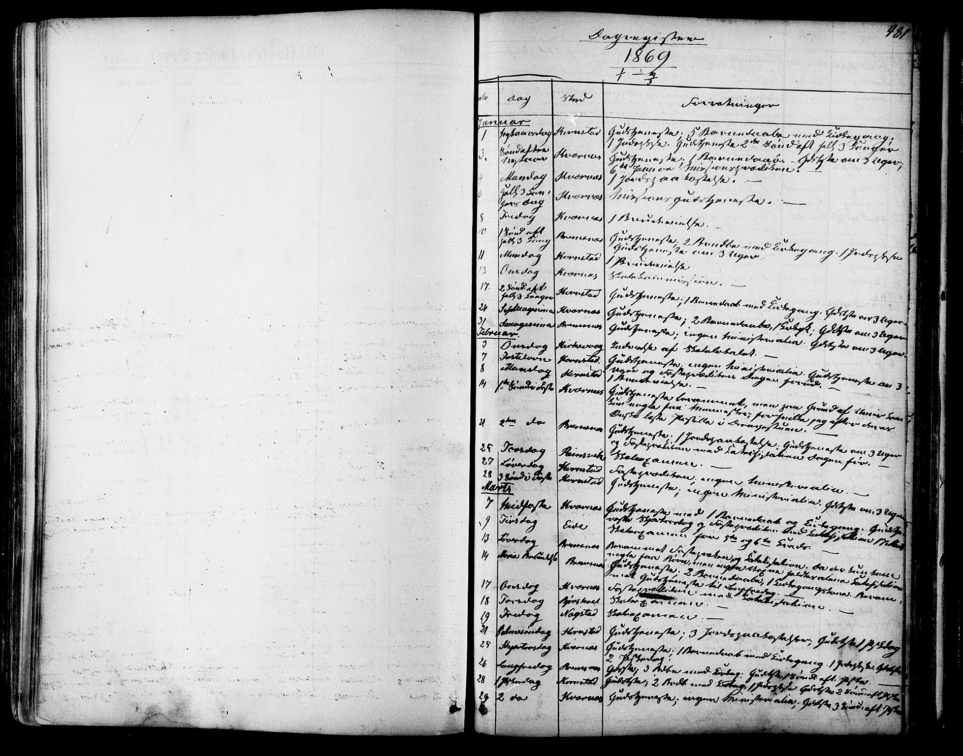 Ministerialprotokoller, klokkerbøker og fødselsregistre - Møre og Romsdal, AV/SAT-A-1454/568/L0805: Ministerialbok nr. 568A12 /1, 1869-1884, s. 481