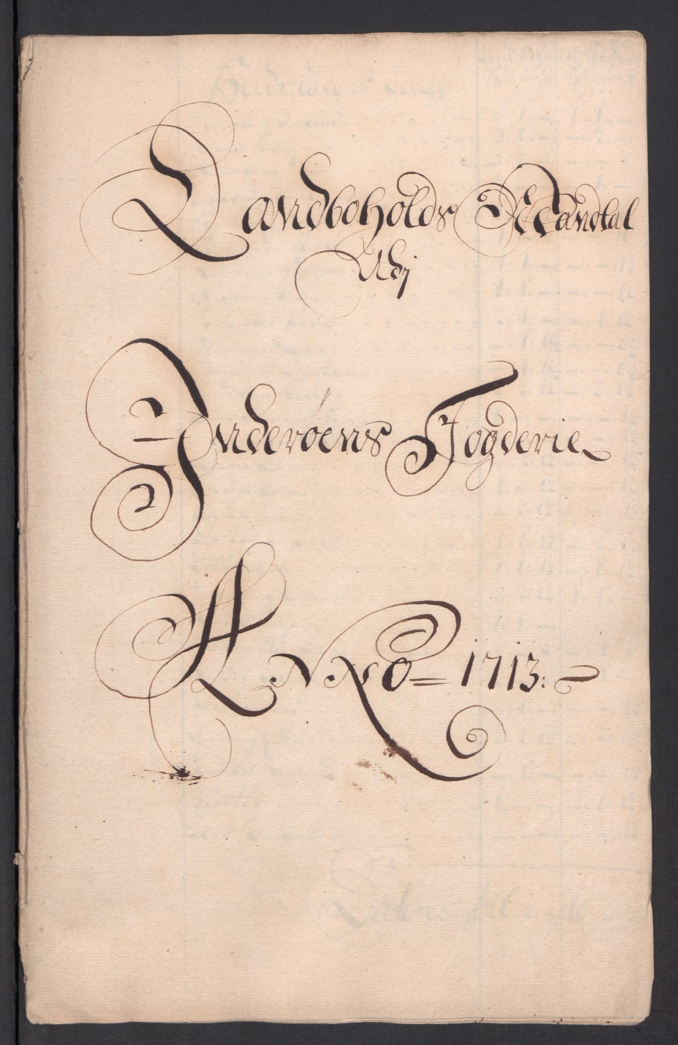 Rentekammeret inntil 1814, Reviderte regnskaper, Fogderegnskap, RA/EA-4092/R63/L4321: Fogderegnskap Inderøy, 1713, s. 293