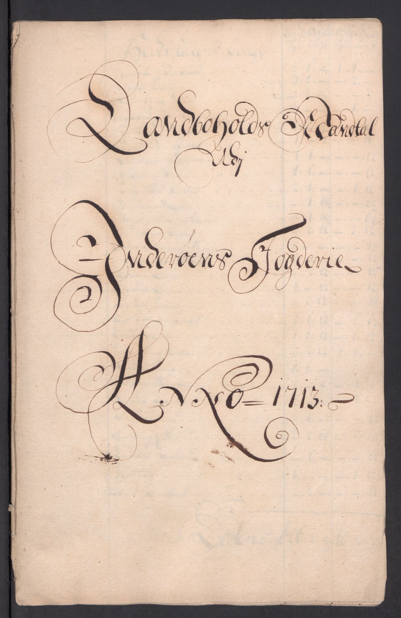 Rentekammeret inntil 1814, Reviderte regnskaper, Fogderegnskap, AV/RA-EA-4092/R63/L4321: Fogderegnskap Inderøy, 1713, s. 293