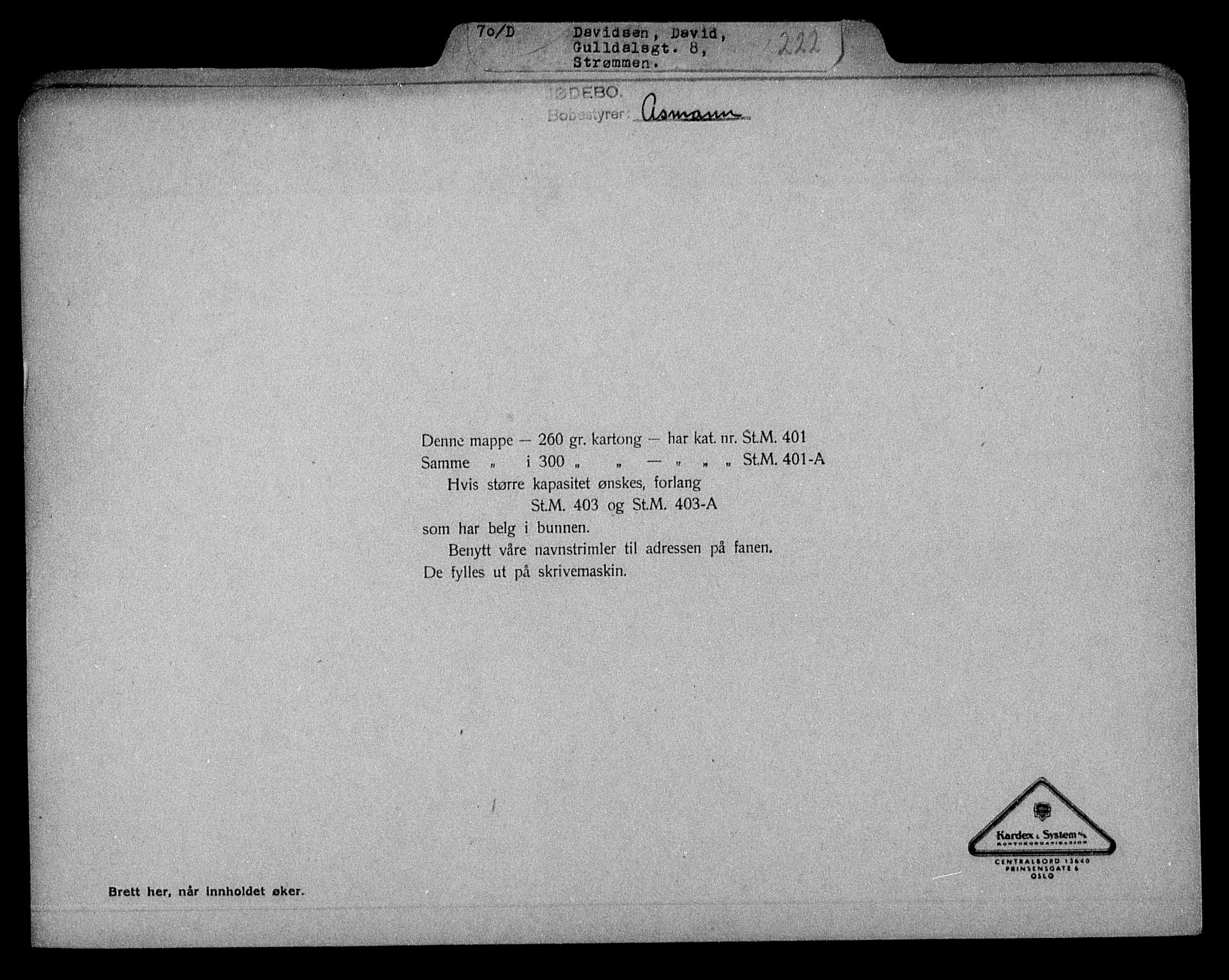 Justisdepartementet, Tilbakeføringskontoret for inndratte formuer, RA/S-1564/H/Hc/Hcc/L0929: --, 1945-1947, s. 686