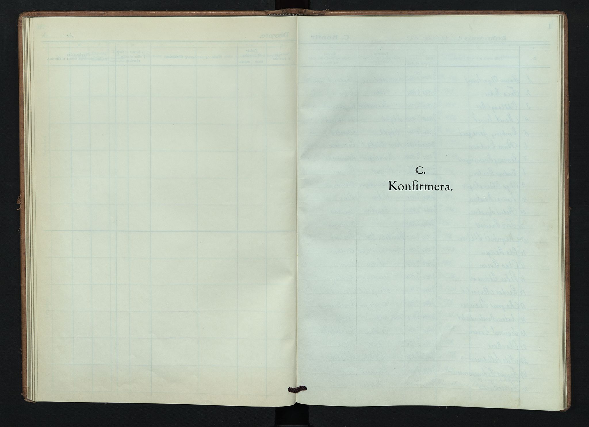 Lom prestekontor, AV/SAH-PREST-070/L/L0009: Klokkerbok nr. 9, 1939-1947