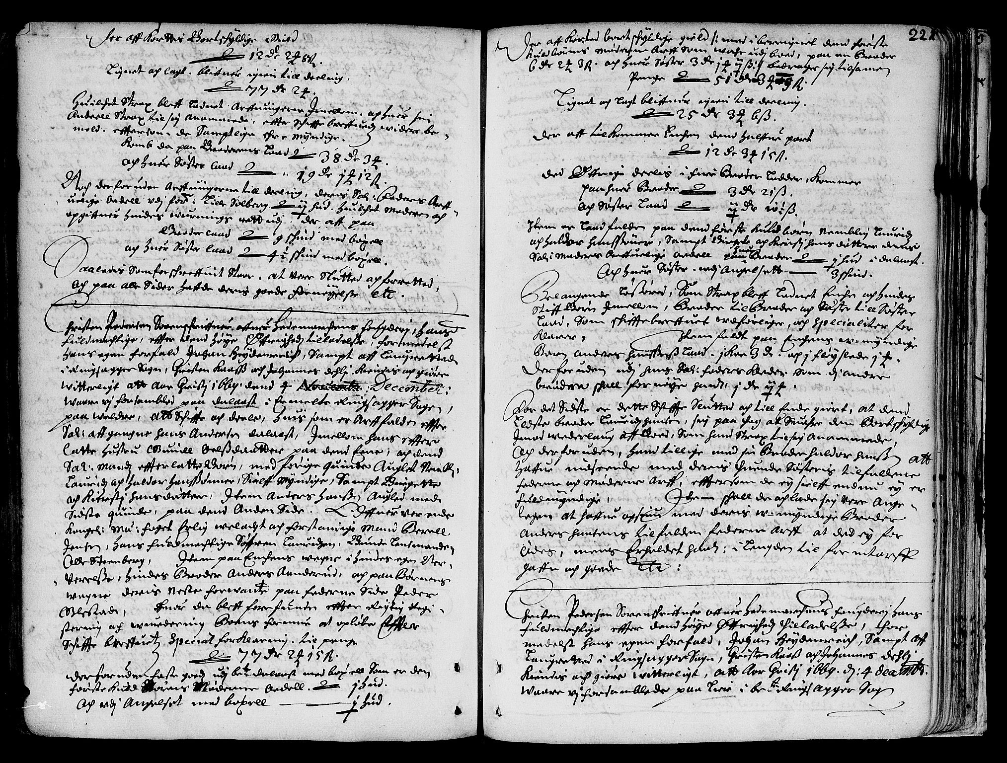 Hedemarken sorenskriveri, SAH/TING-034/J/Ja/L0001: Skifteprotokoll, 1662-1673, s. 220b-221a