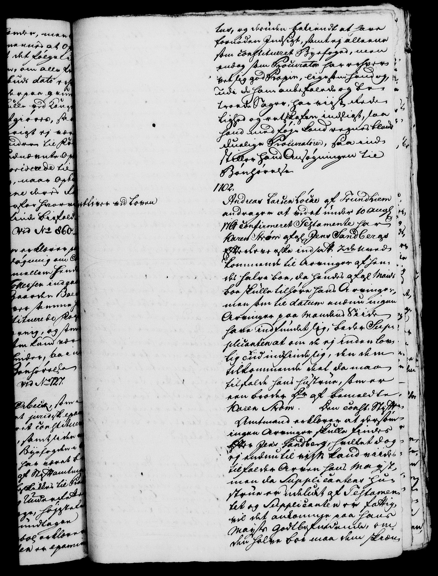 Danske Kanselli 1572-1799, AV/RA-EA-3023/H/Hc/Hca/L0002: Norske supplikker, 1772-1773