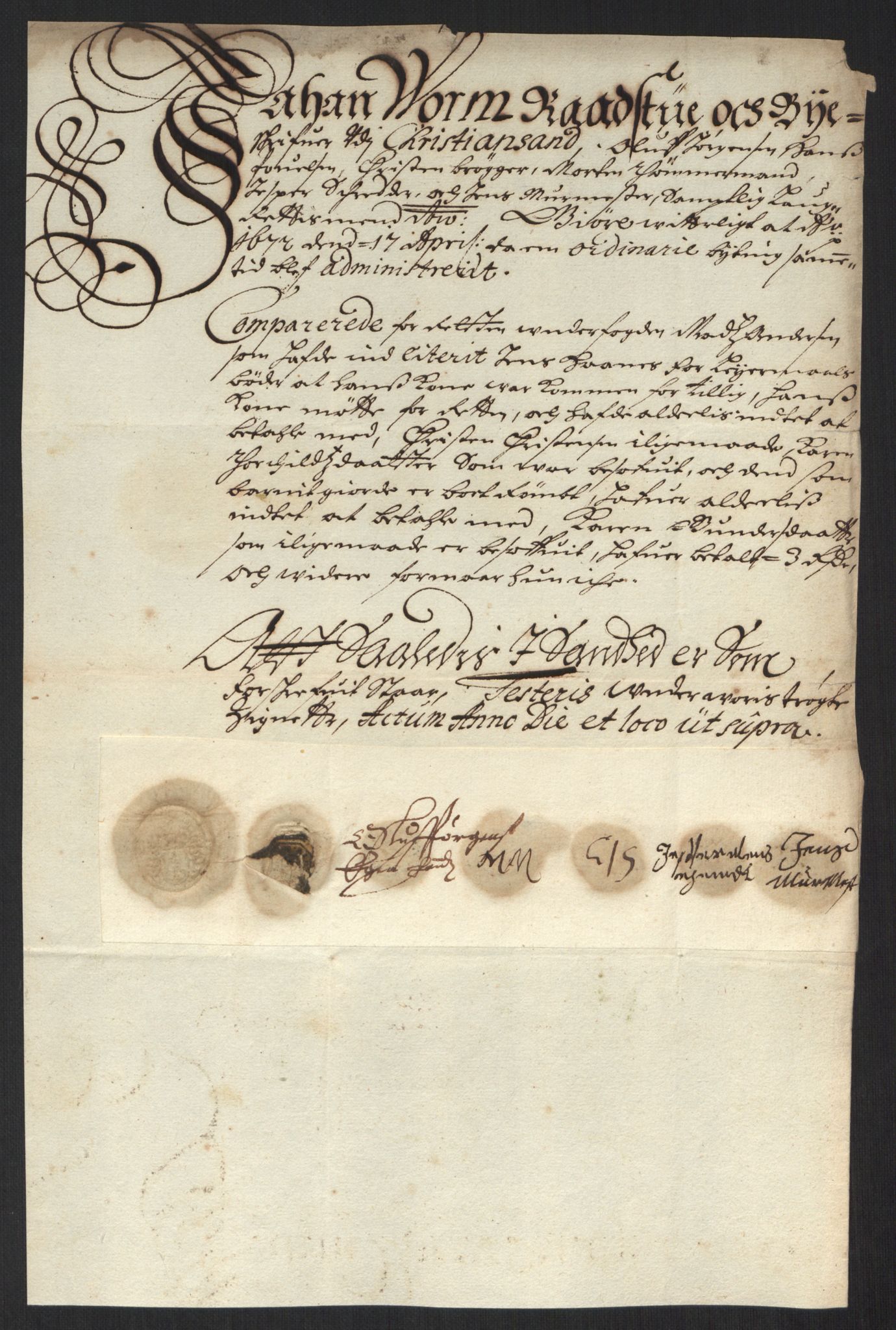 Rentekammeret inntil 1814, Reviderte regnskaper, Byregnskaper, AV/RA-EA-4066/R/Rm/L0284: [M17] Sikt og sakefall, 1658-1680, s. 76