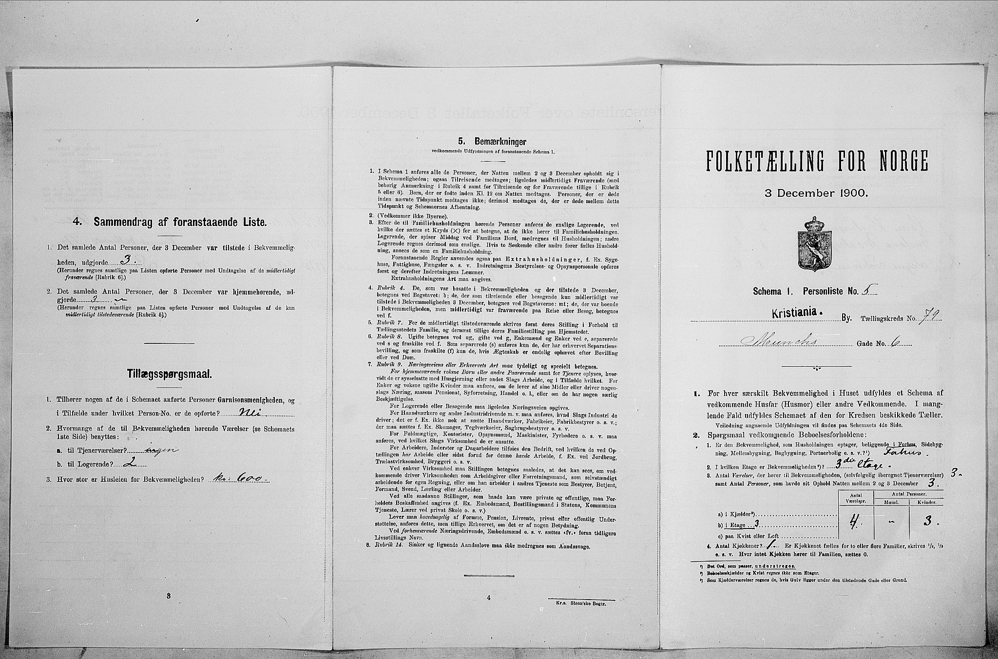 SAO, Folketelling 1900 for 0301 Kristiania kjøpstad, 1900, s. 60339