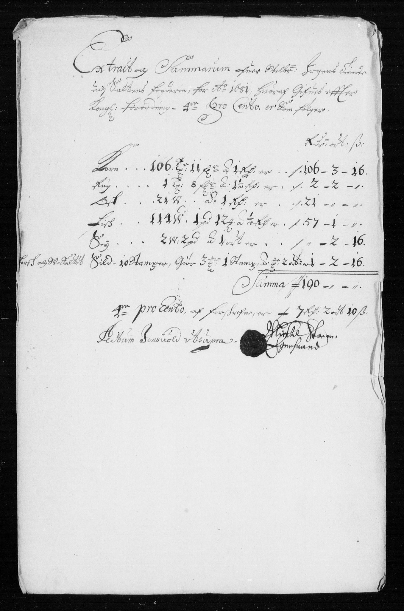 Rentekammeret inntil 1814, Reviderte regnskaper, Stiftamtstueregnskaper, Trondheim stiftamt og Nordland amt, RA/EA-6044/R/Rh/L0008: Nordland amt, 1681