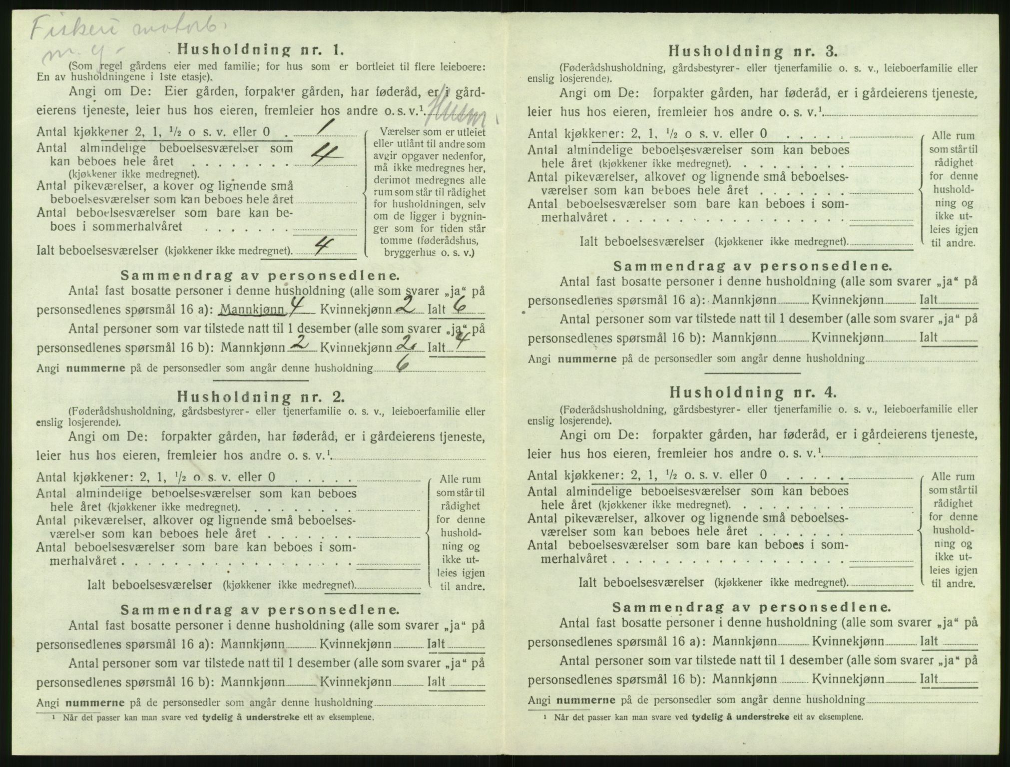 SAT, Folketelling 1920 for 1514 Sande herred, 1920, s. 721