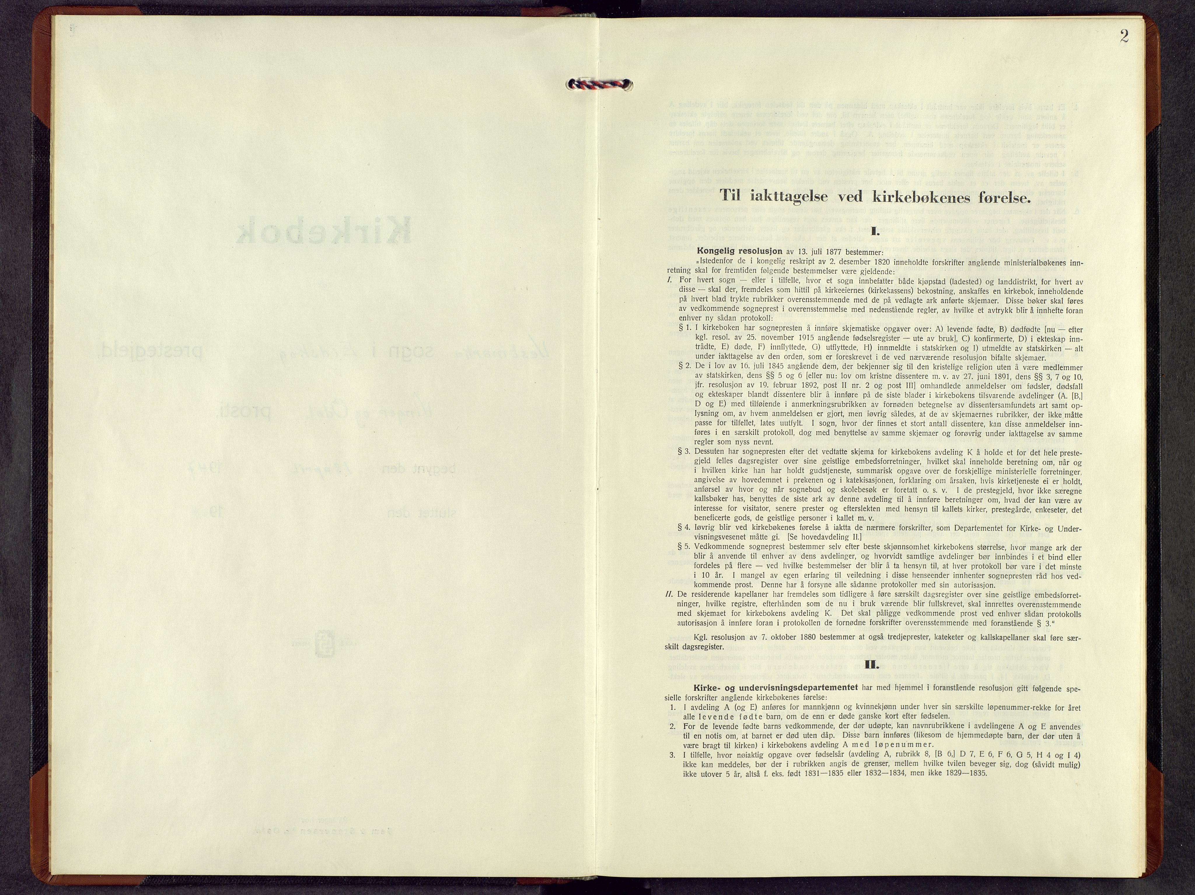 Eidskog prestekontor, AV/SAH-PREST-026/H/Ha/Hab/L0010: Klokkerbok nr. 10, 1947-1964, s. 2