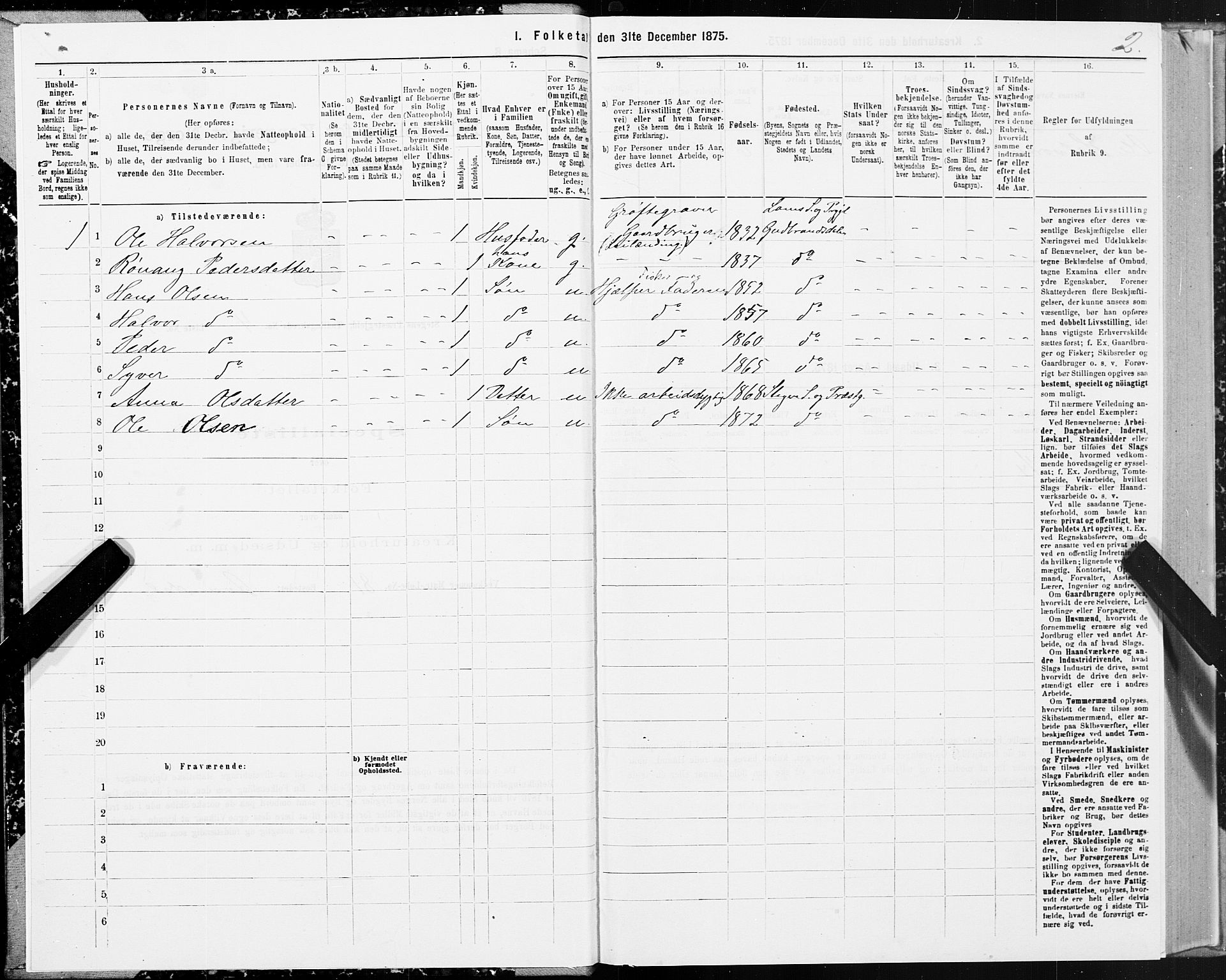 SAT, Folketelling 1875 for 1848P Steigen prestegjeld, 1875, s. 2002