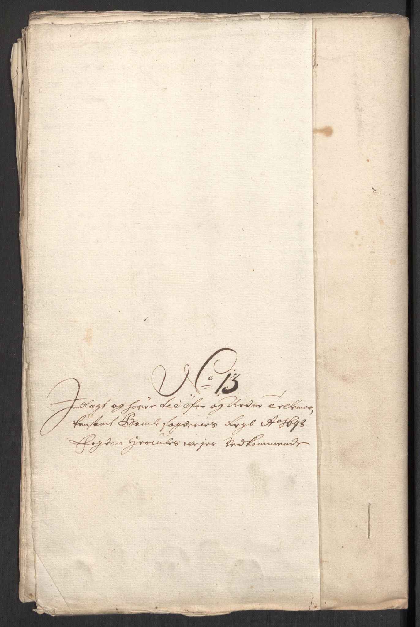 Rentekammeret inntil 1814, Reviderte regnskaper, Fogderegnskap, RA/EA-4092/R36/L2099: Fogderegnskap Øvre og Nedre Telemark og Bamble, 1698, s. 193