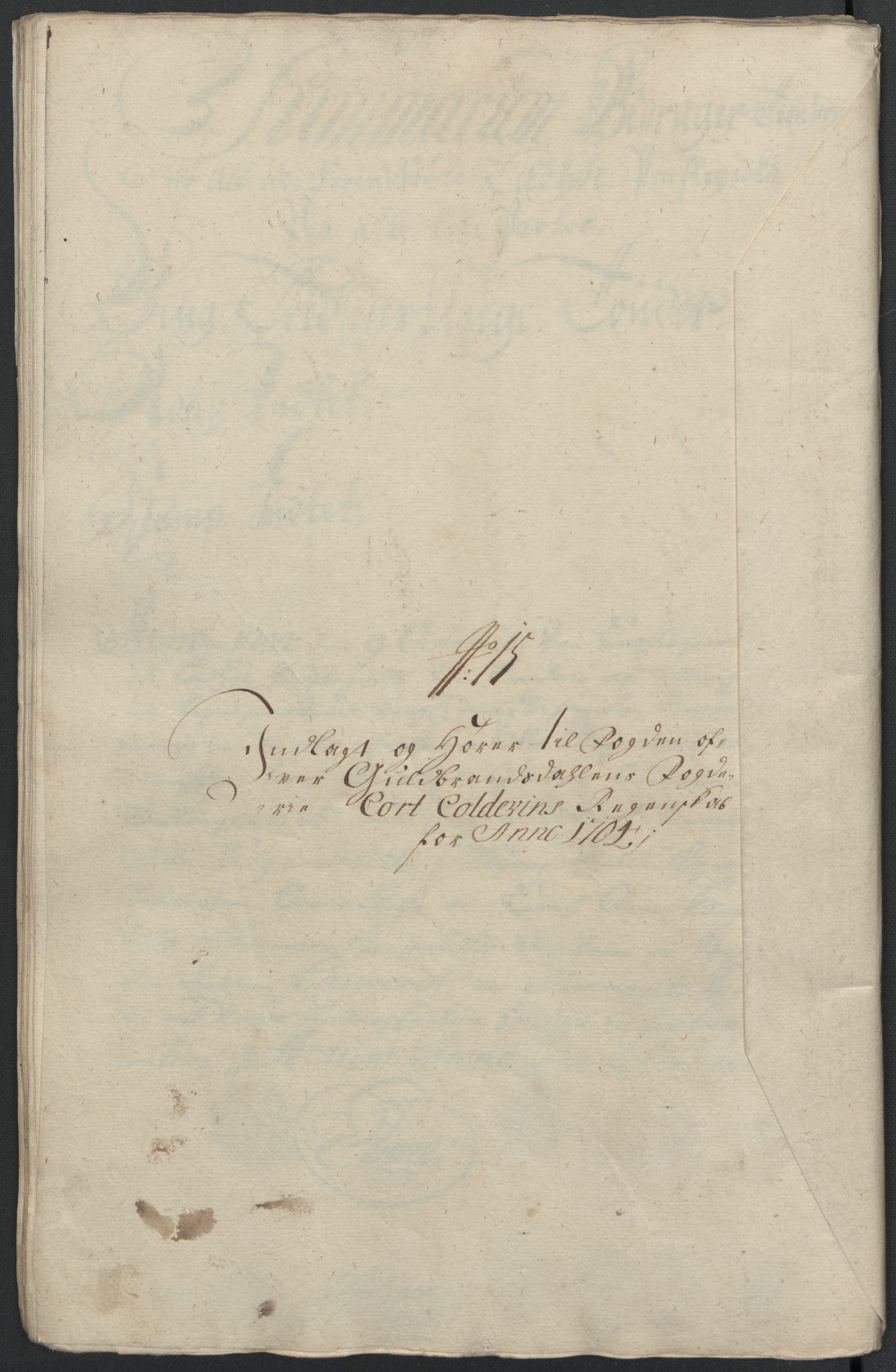 Rentekammeret inntil 1814, Reviderte regnskaper, Fogderegnskap, AV/RA-EA-4092/R17/L1177: Fogderegnskap Gudbrandsdal, 1704, s. 116