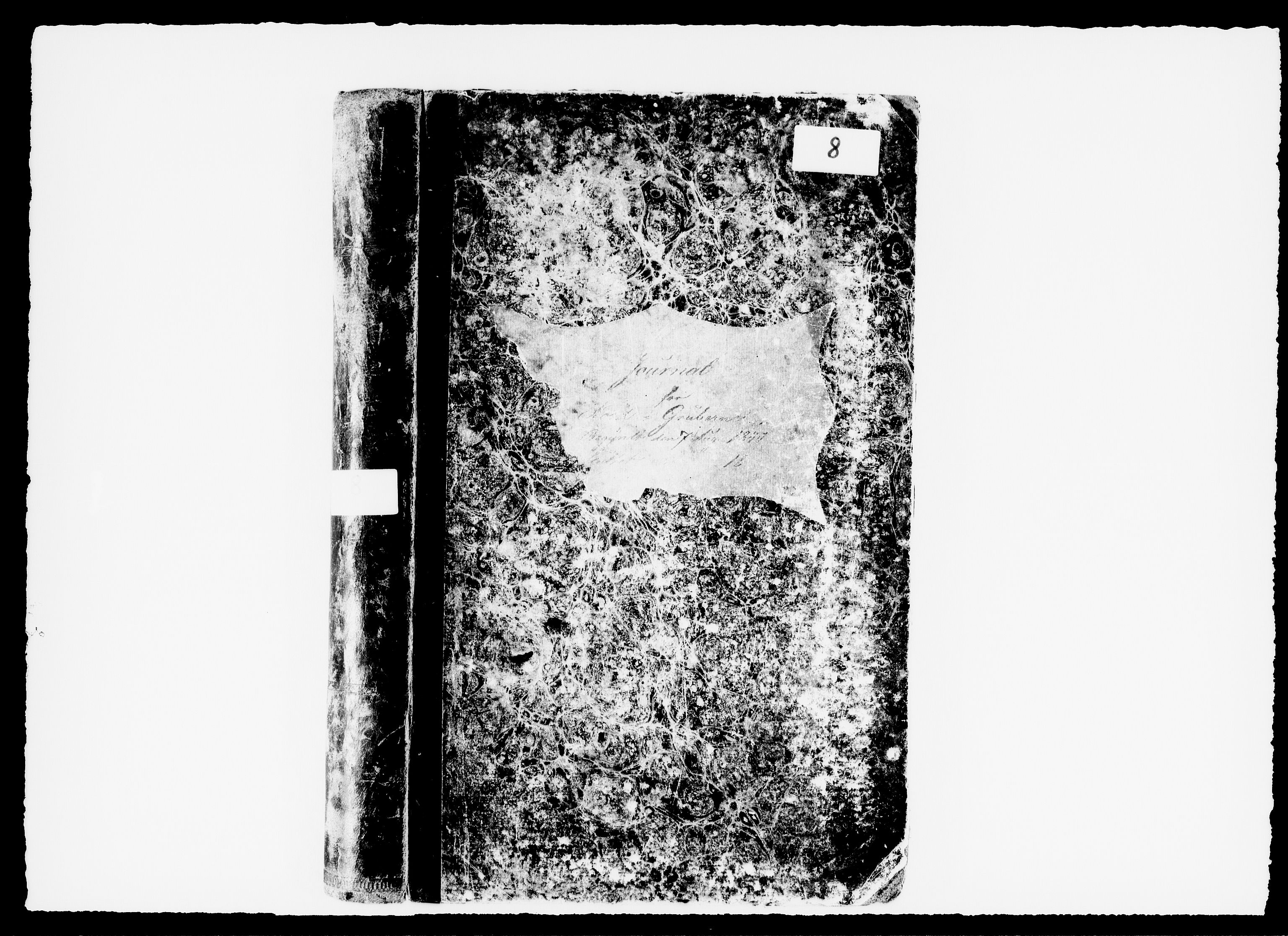 Modums Blaafarveværk, RA/PA-0157/G/Ge/L0312/0001: -- / Journal for Nordgruberne, 1840-1844, s. 2