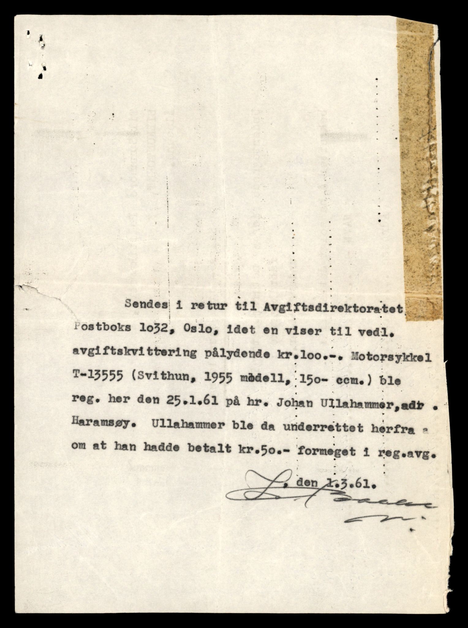 Møre og Romsdal vegkontor - Ålesund trafikkstasjon, AV/SAT-A-4099/F/Fe/L0040: Registreringskort for kjøretøy T 13531 - T 13709, 1927-1998, s. 478
