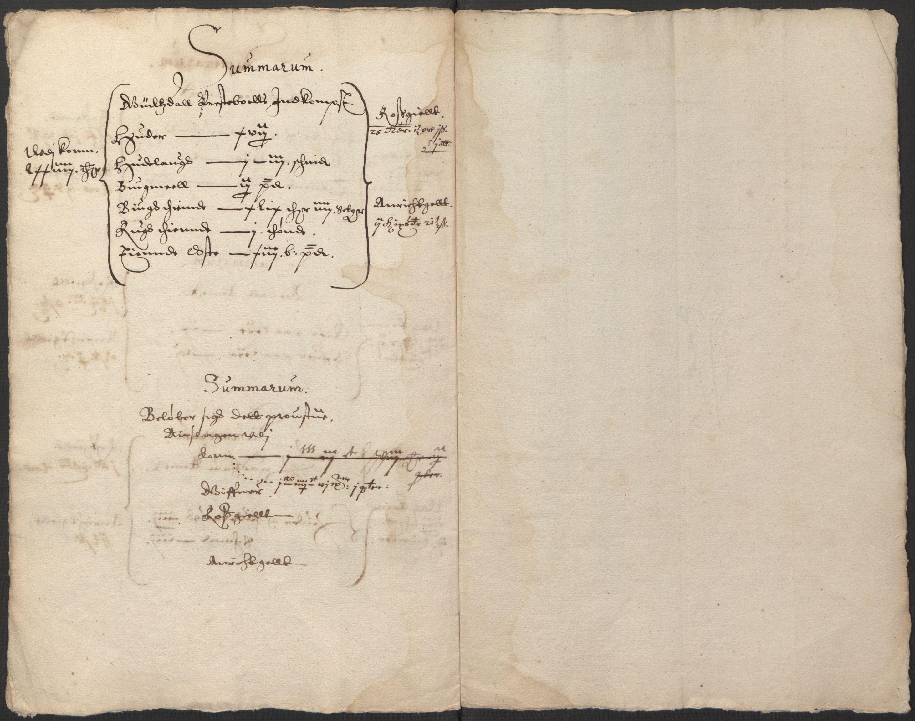 Stattholderembetet 1572-1771, AV/RA-EA-2870/Ek/L0014/0001: Jordebøker til utlikning av rosstjeneste 1624-1626: / Kirke- og prestebolsinntekter i Oslo og Hamar bispedømme, 1625-1626, s. 96